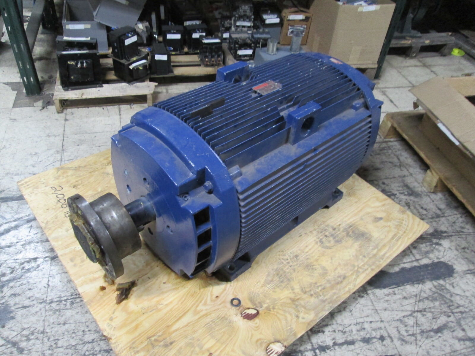 GE AC Motor SKS449AL2009M 300HP 1800RPM 480V 346A FR: 449T Used