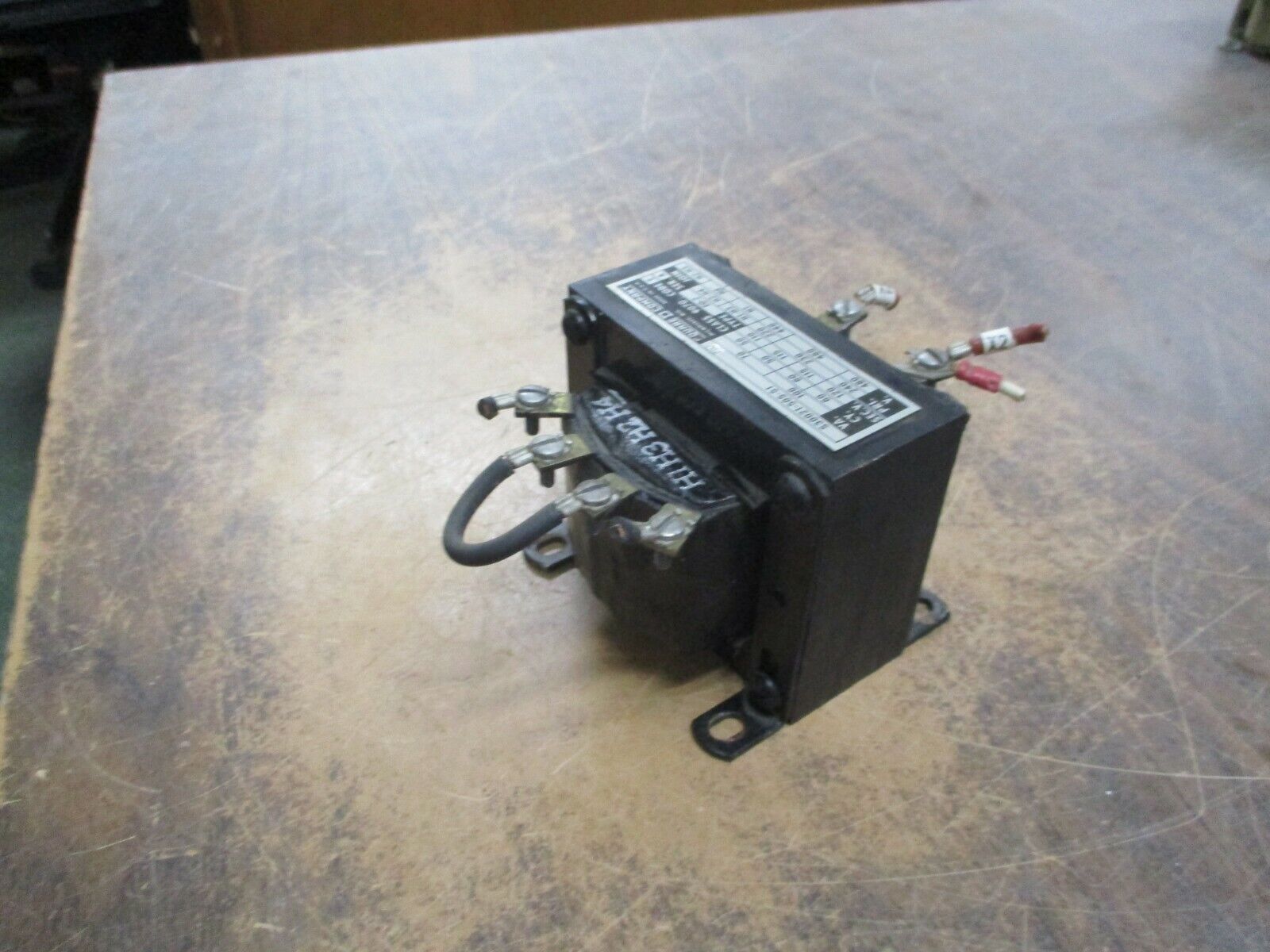 Square D Transformer 9070 E0-2 Ser. A 100VA Pri: 240/480V Sec: 120V Used