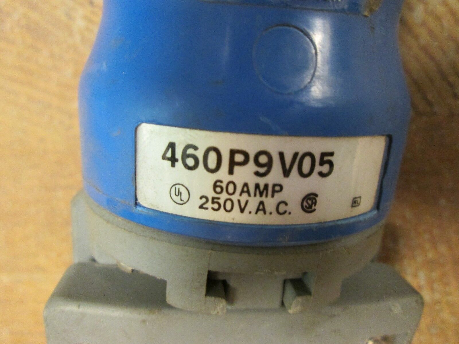 Hubbell Plug 460P9V05 60A 250VAC 4P Used