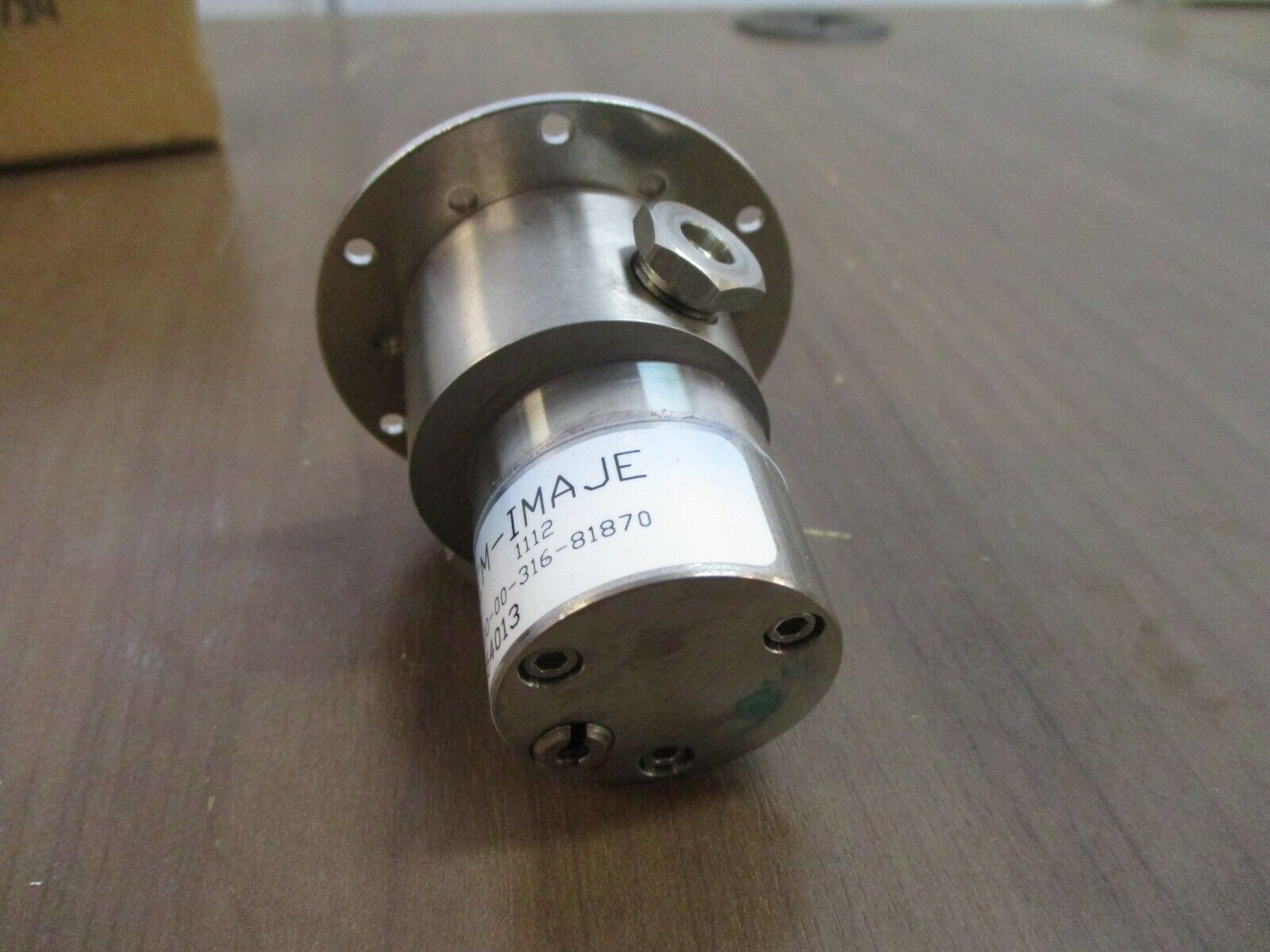 Markem-Imaje Pressure Pump w/ Bypass ENM5629 Rev. D New Surplus