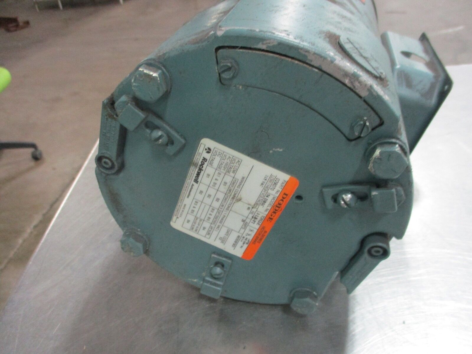 Reliance Duty Master AC Motor w/ Brake B79B4135M-XZ 1/2HP 1800RPM FR:FB56C Used