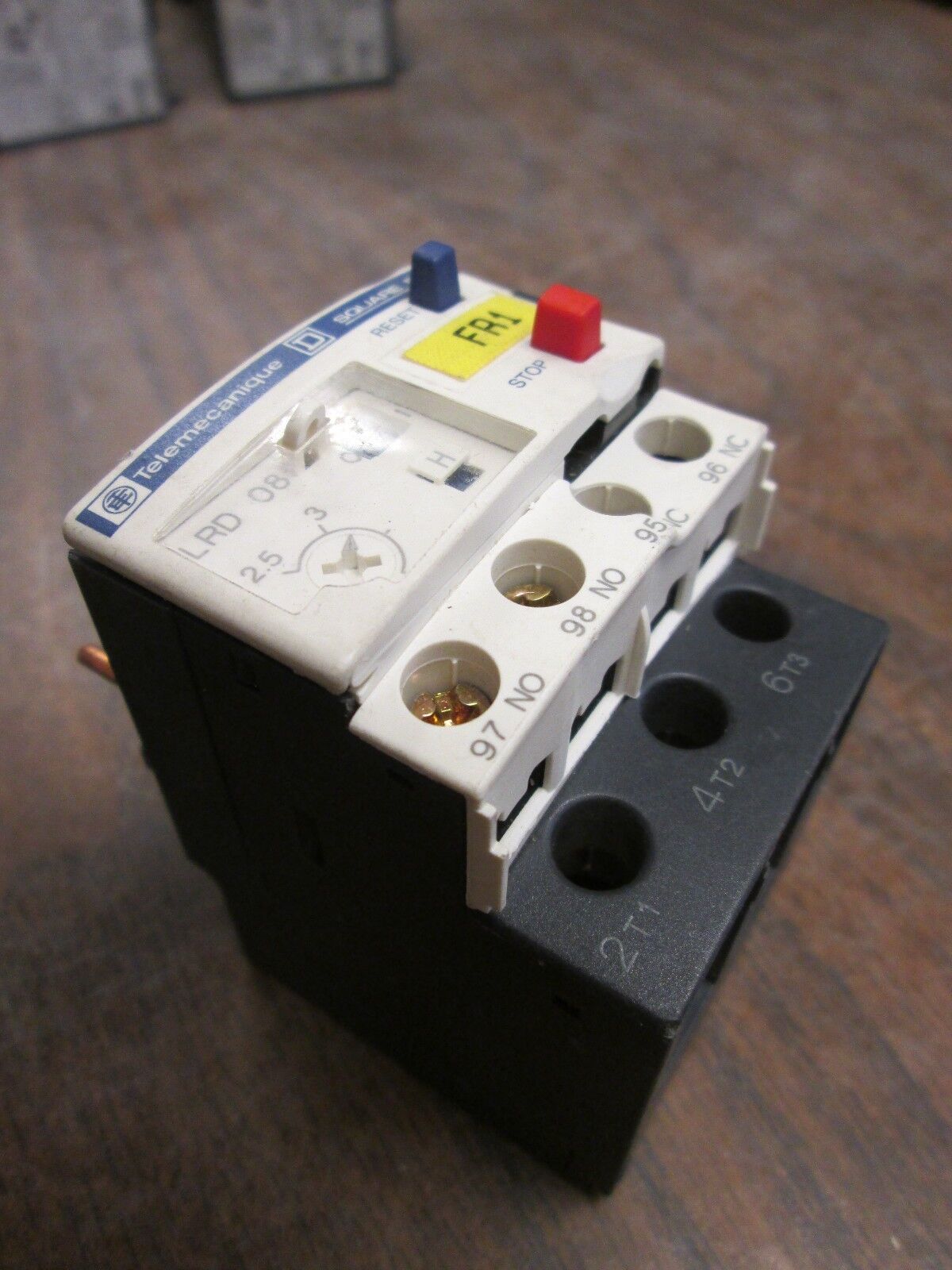 Telemecanique Solid State Overload Relay LRD 08 Range: 2.5 - 4A Used