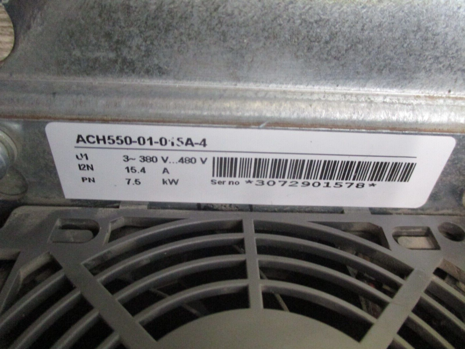 ABB ACH550 AC Drive W/Bypass ACH550-UC-015A-4+F267 10HP 3Ph