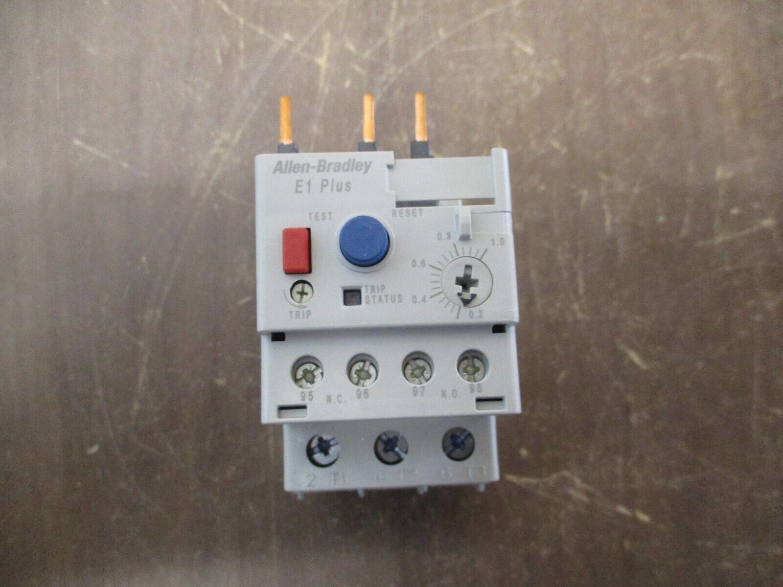 Allen-Bradley E1 Plus Solid State Overload 193-ED1BB Ser. C Trip: 0.2-1.0A