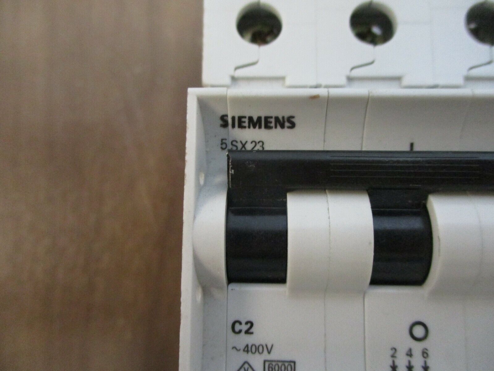 Siemens Circuit Breaker 5SX23 C2 2A 480V 3P Used