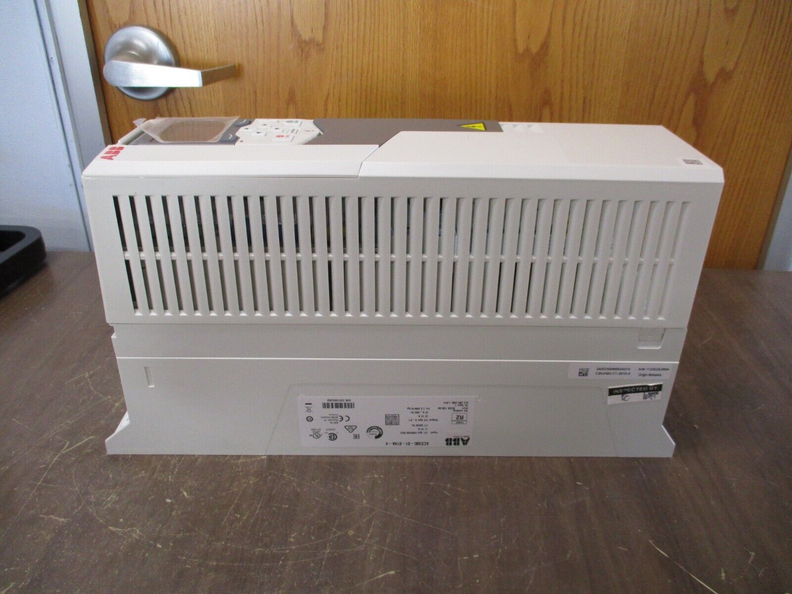 ABB ACS580 AC Drive ACS580-01-014-4 S/W: 2.15.0.10 7.5HP 480V 3Ph New Surplus