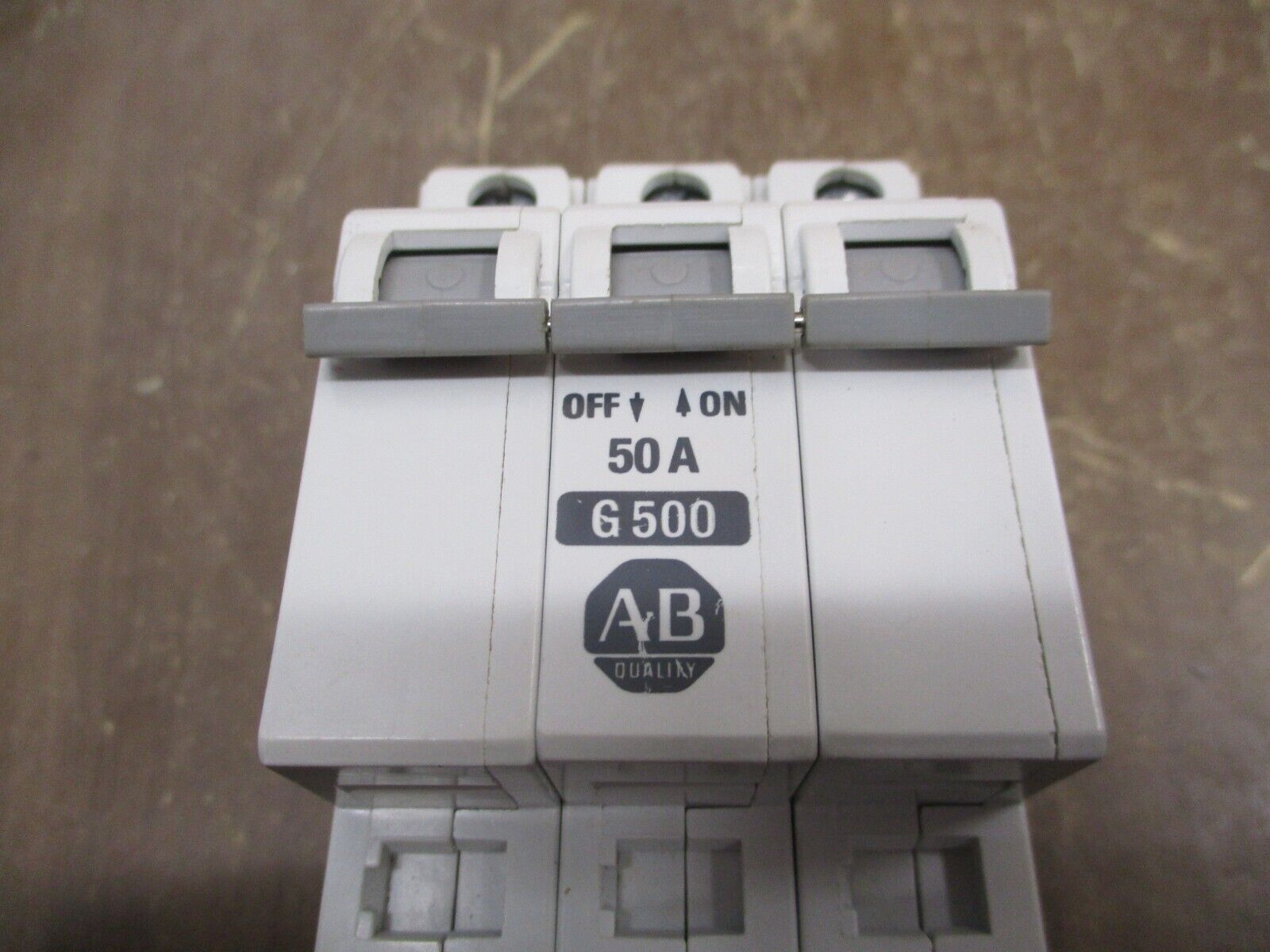 Allen-Bradley Circuit Breaker 1492-CB3G500 50A 480V 3P Used