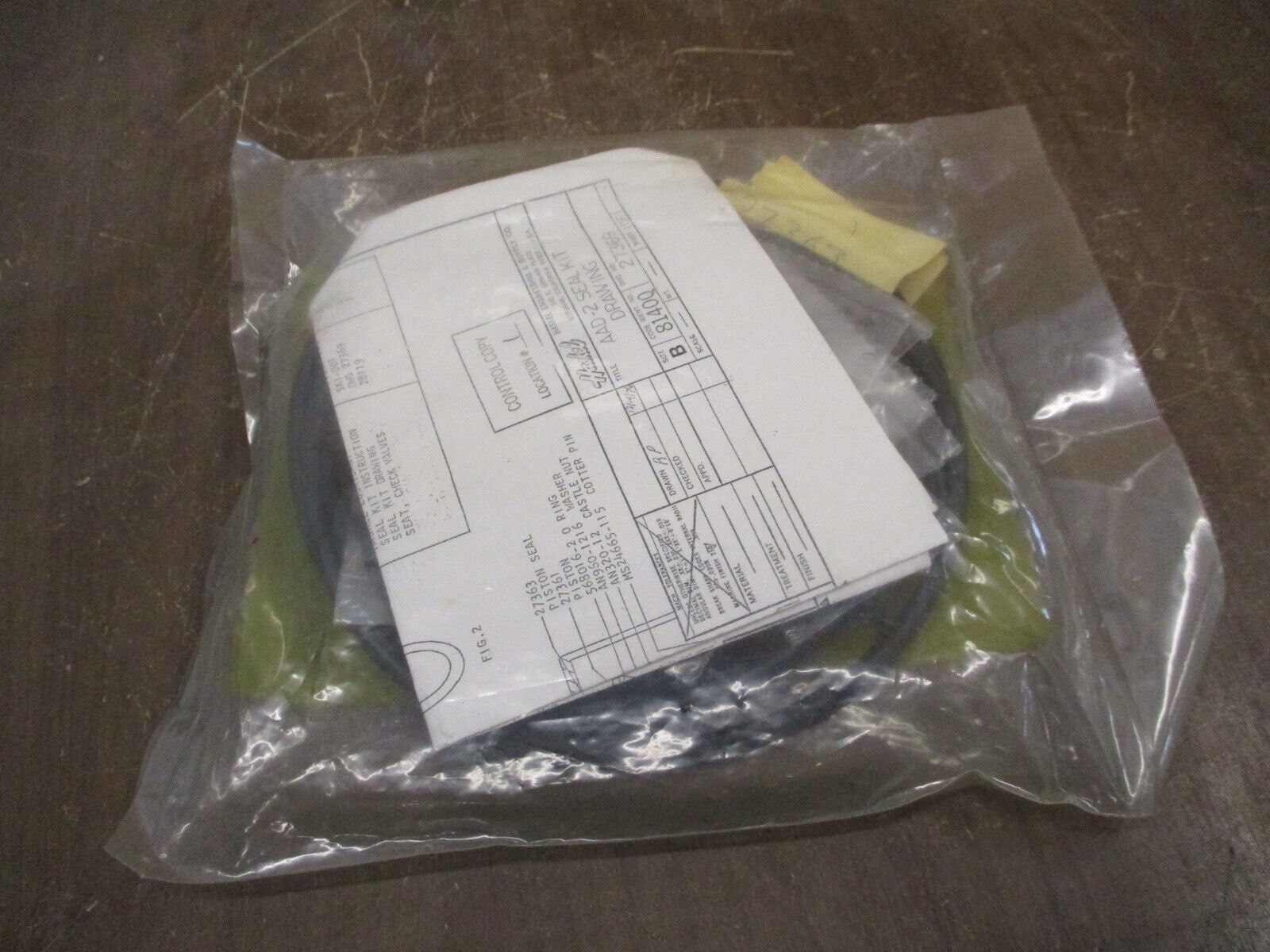 Haskel Seal Kit 27369 New Surplus