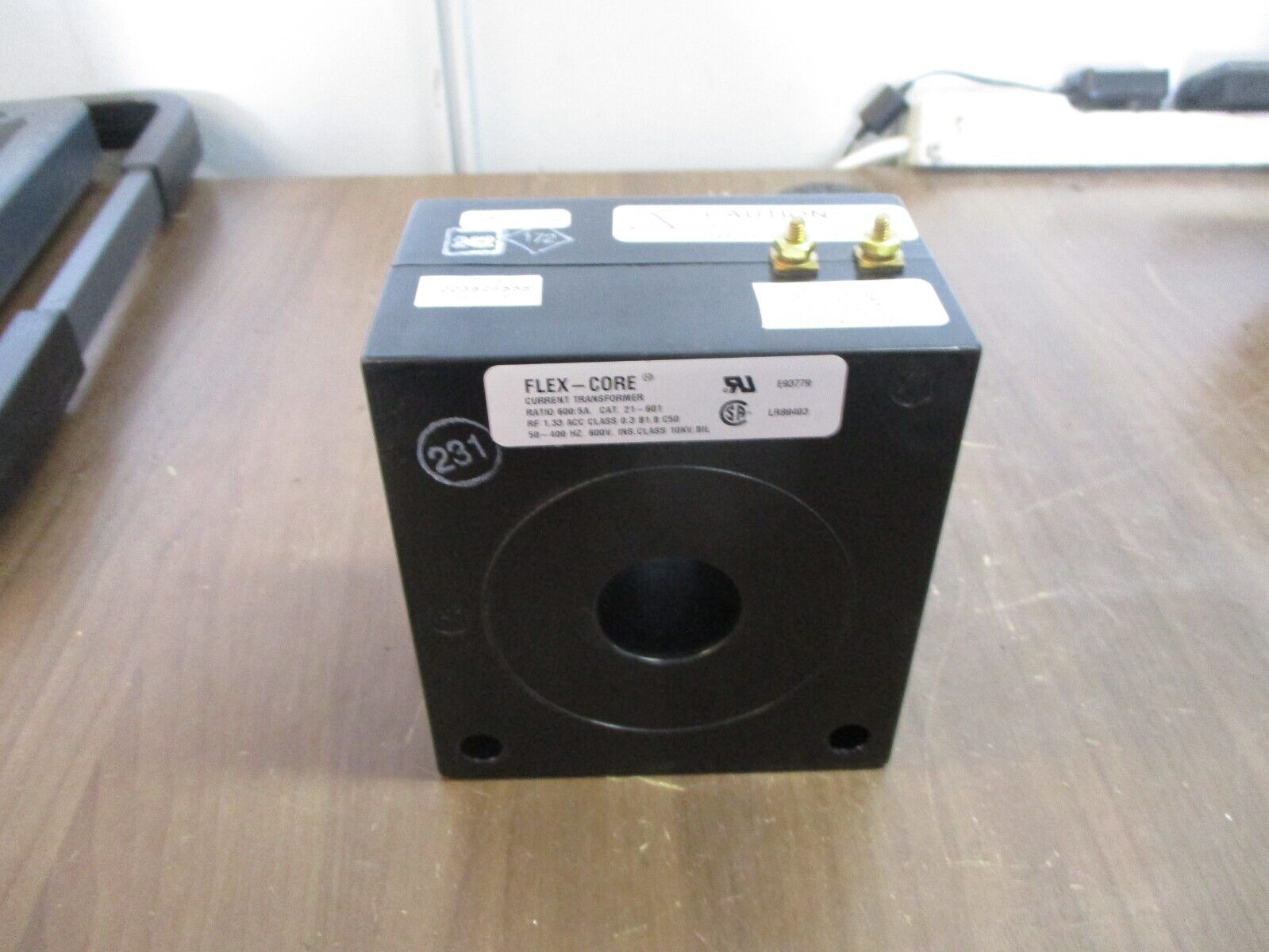 Flex-Core Current Transformer 21-601 Ratio 600:5A 600V 50-400Hz New Surplus