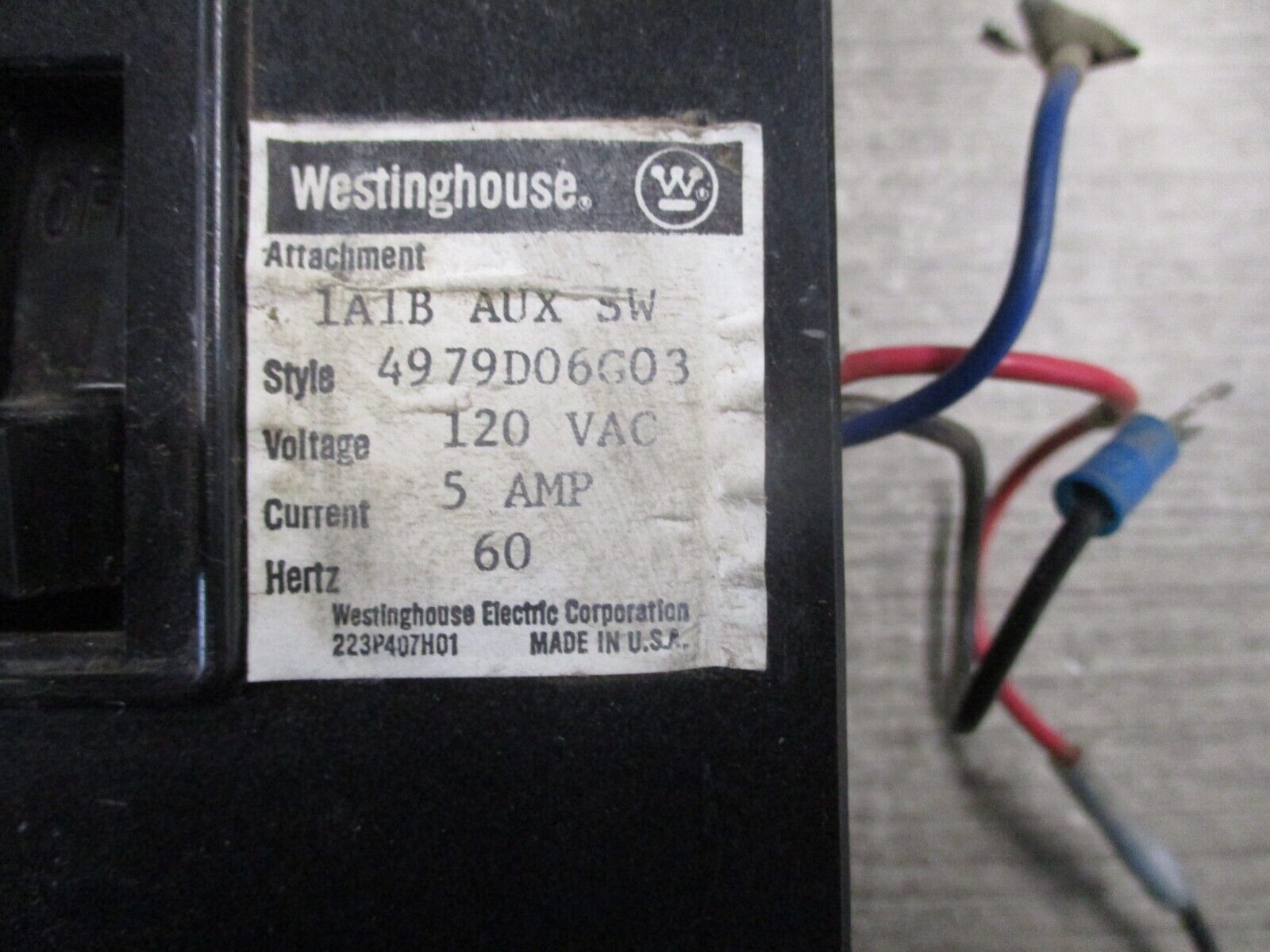 Westinghouse Motor Protector Circuit Breaker MCP03150R Trip: 50-150A 600V 3P