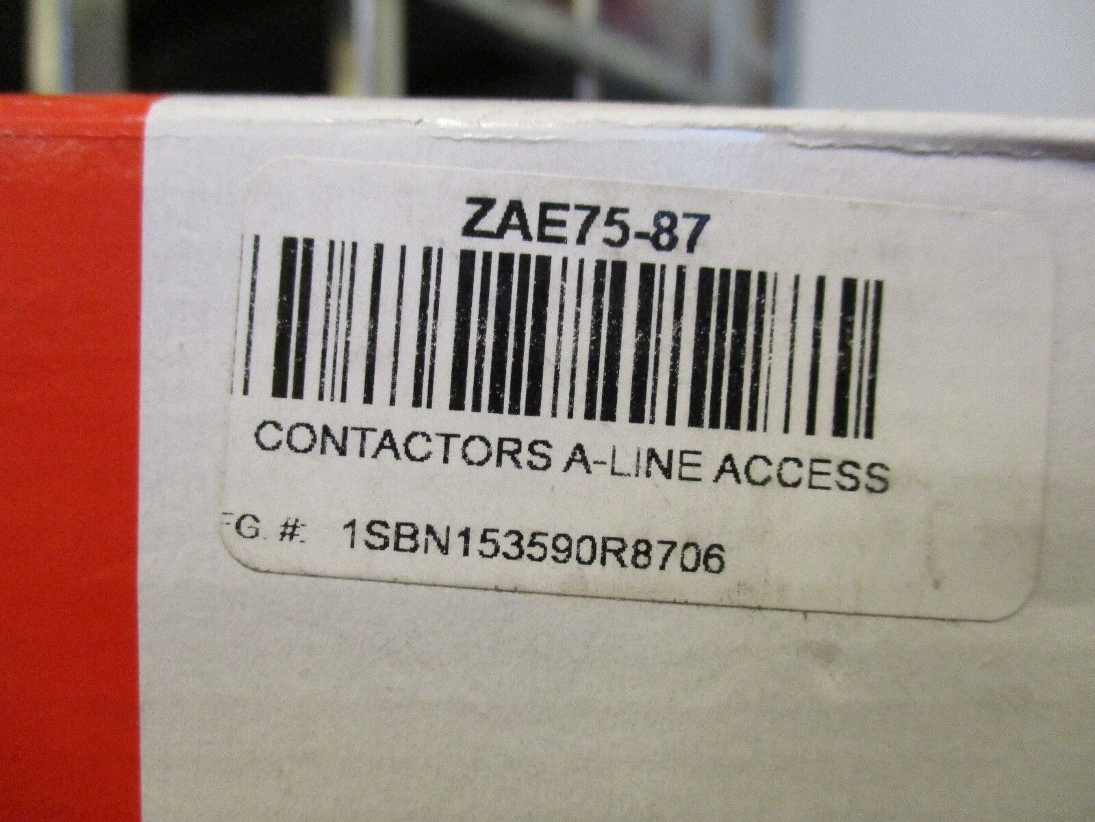 ABB Magnetic Coil ZAE75 125VDC New Surplus