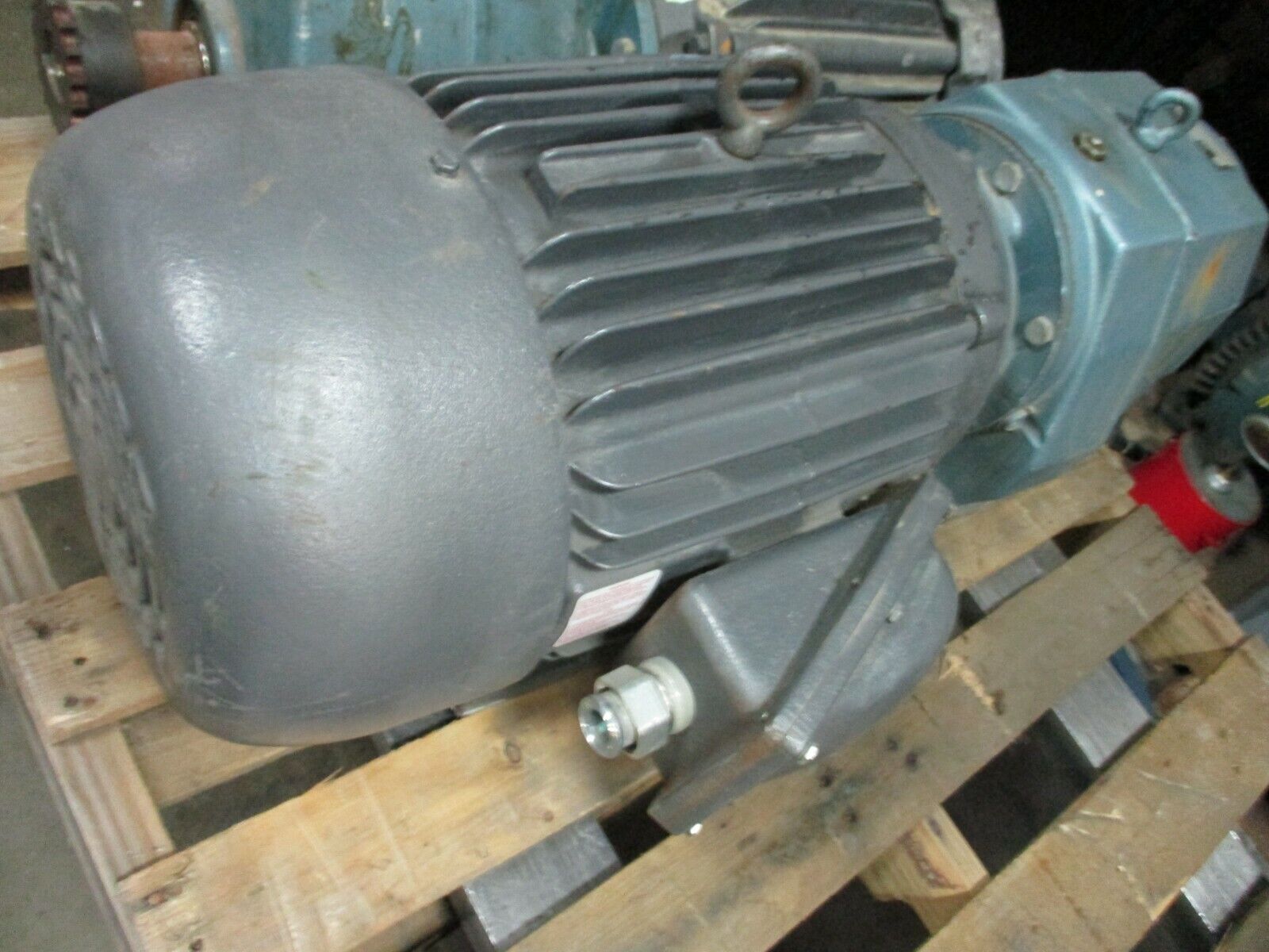 Baldor/Textron Gearmotor IDXM7554T/M082014.BANL1----D 15HP Ratio 14:1 Used