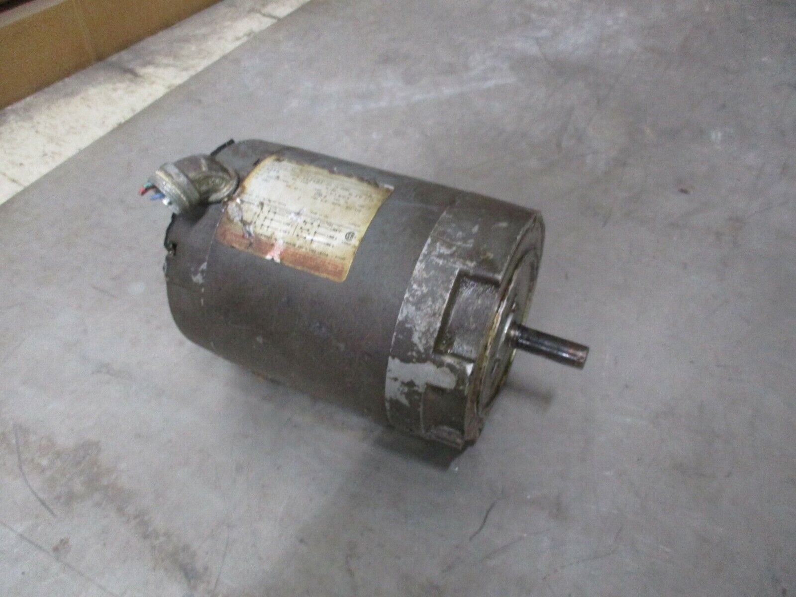 Magnetek Century AC Motor H256 0.5HP 1800RPM 200-230/460V 1.6-1.8/0.9A Used