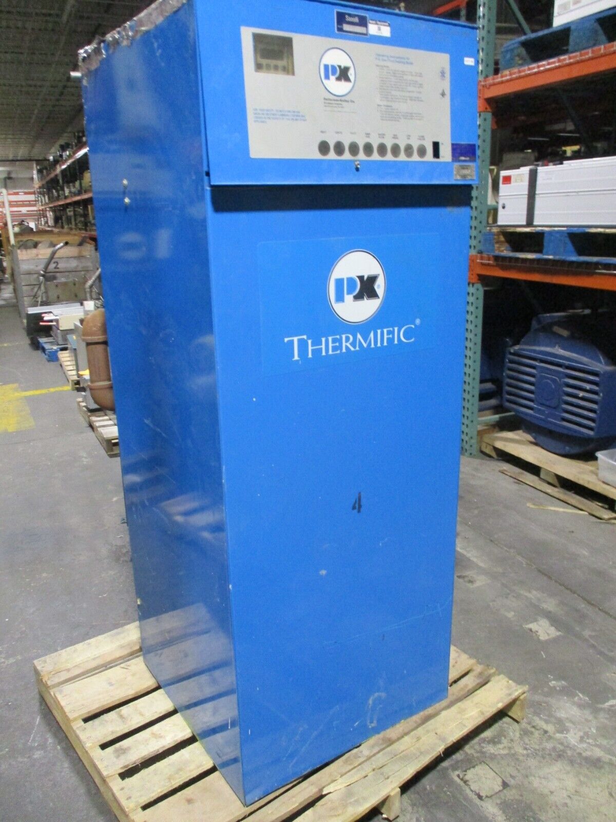 P-K Thermific Boiler N-1700-2 1,700,000BTU Natural Gas Used