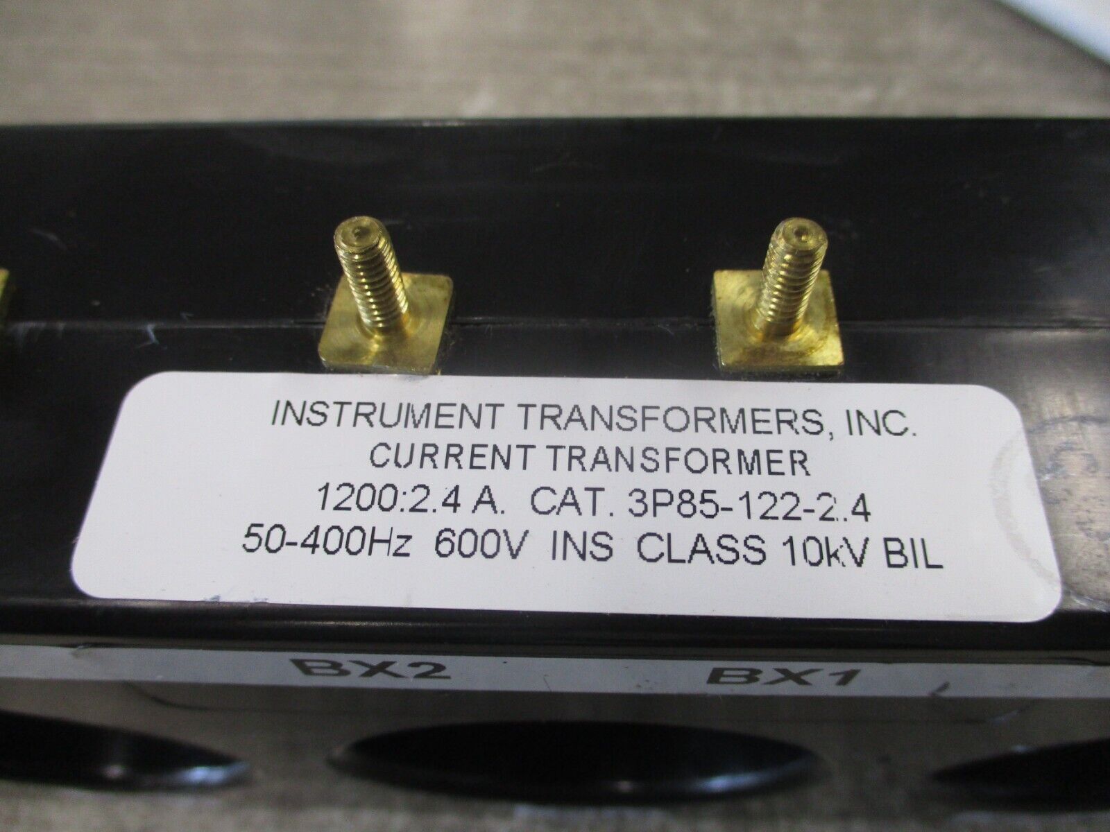 Instrument Transformers Current Transformer 3P85-122-2.4 Ratio 1200:2.4A 600V