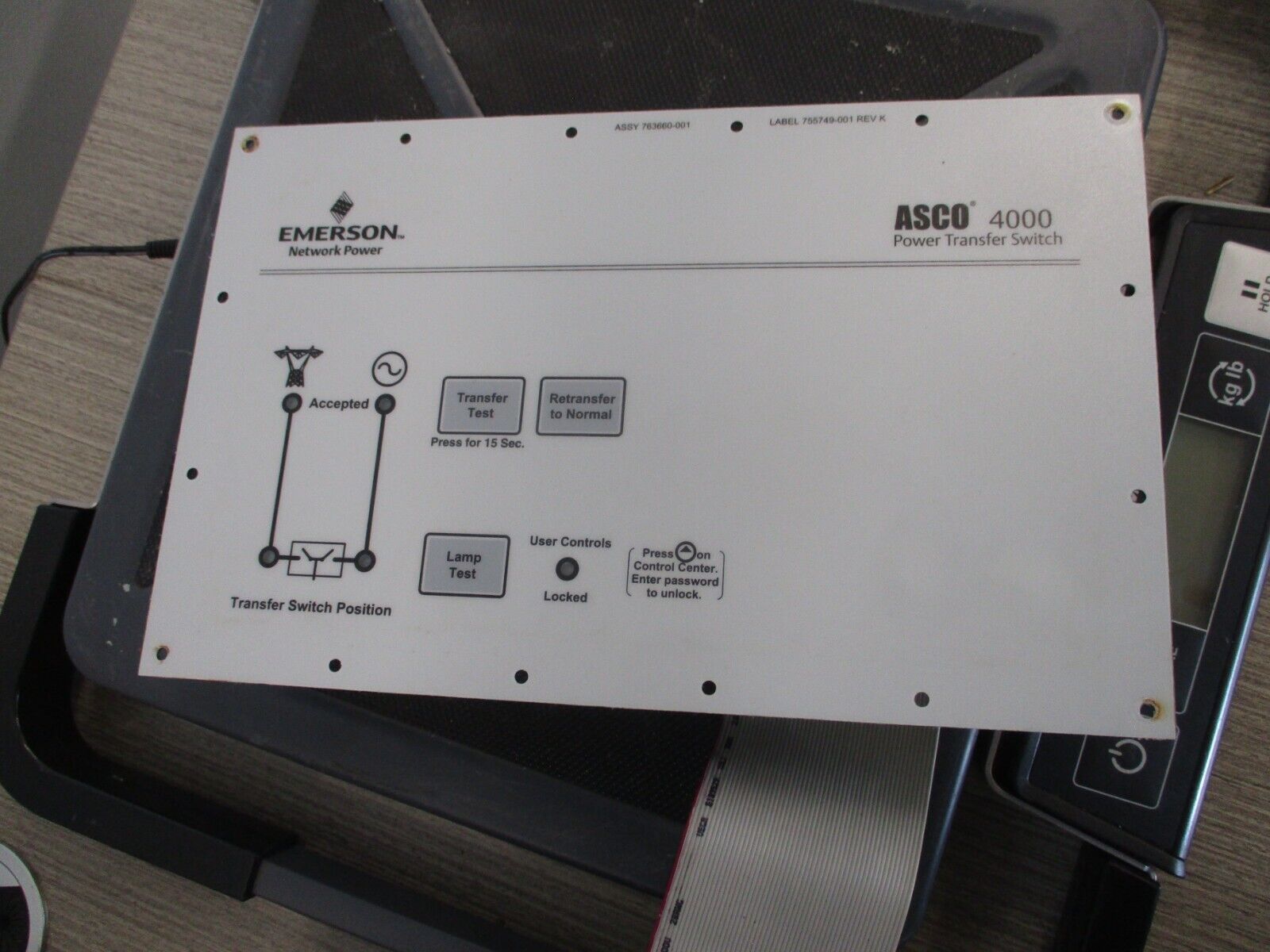 Asco Automatic Transfer Switch D04ATSB30230N50C 230A 480V 50/60Hz