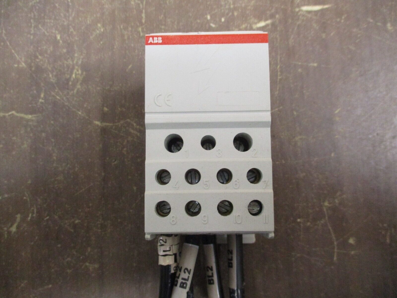 ABB BRU Terminal Block 017965022 FR27309 400A Used