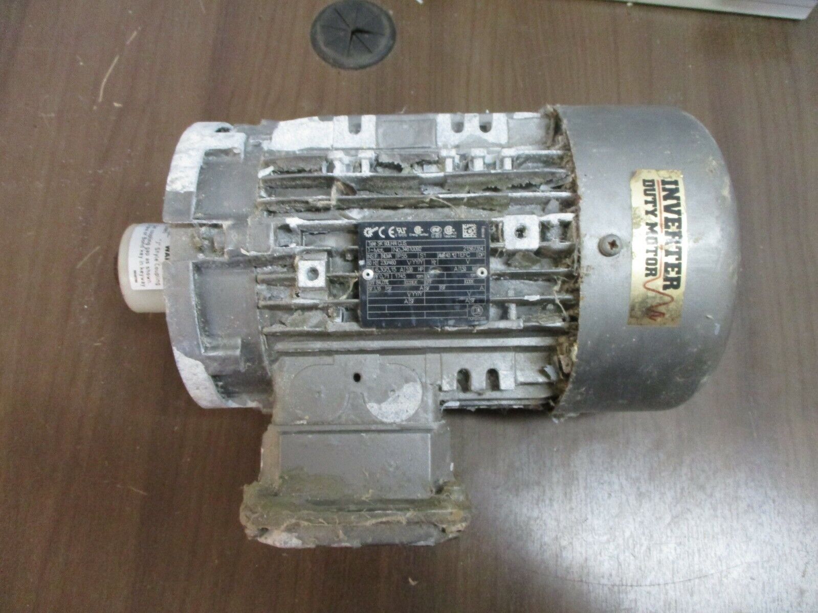 Nord Motor 34610092 21567354 2HP 1800RPM 230/460VYY/Y 6.30/3.15A 60Hz 3Ph Used