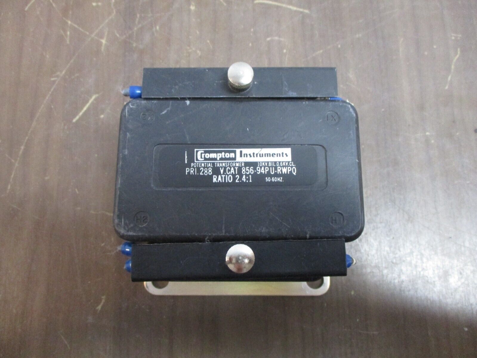 Crompton Instruments Potential Transformer 856-94PU-RWPQ Pri: 288V Ratio 2.4:1