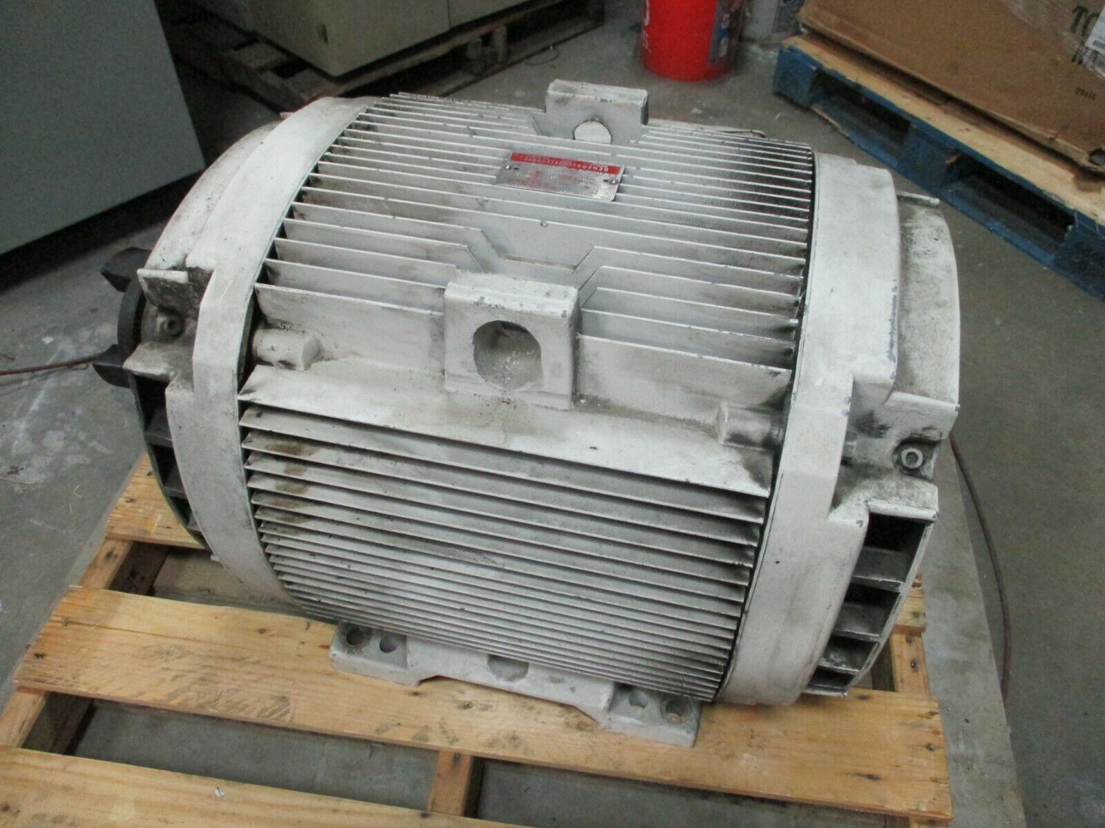 GE Tri-Clad AC Motor 5K404AL215C 100HP 1800RPM 404TS Frame DP Enclosure Used