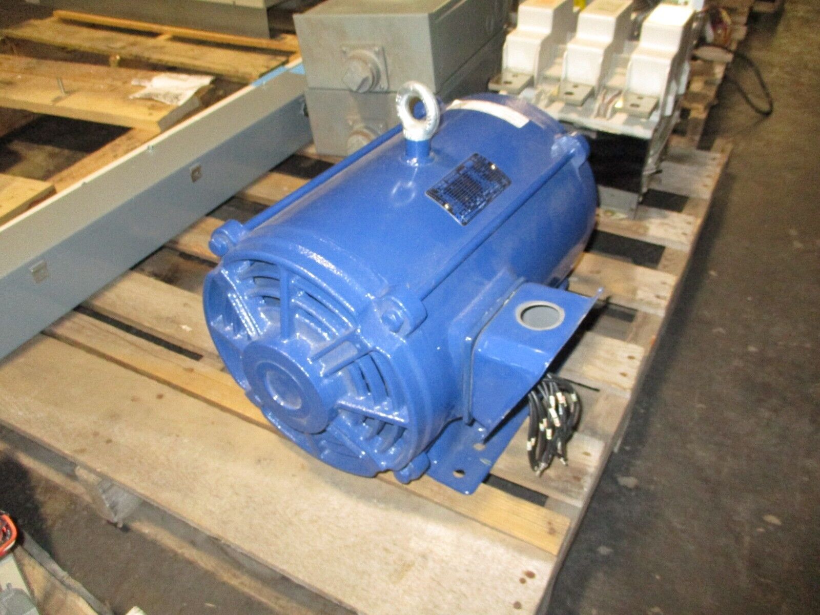 Westinghouse Induction Motor DTP7/56 7.5HP 1200RPM 203/460V 20.2/10.1A 3Ph 60Hz