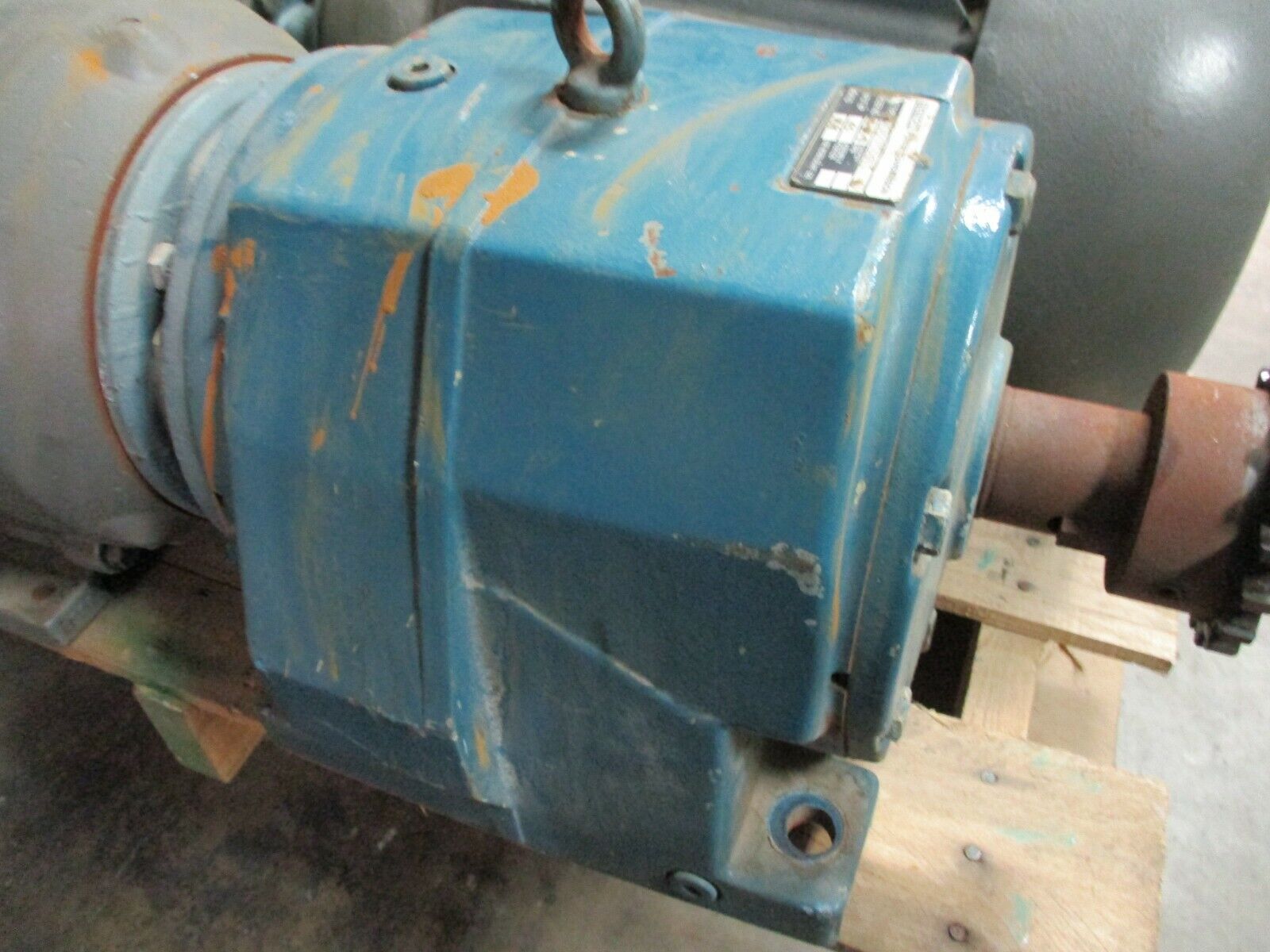 Baldor/Textron Gearmotor M082011.BANL1----D 10HP Ratio 11:1 230/460V 3Ph Used