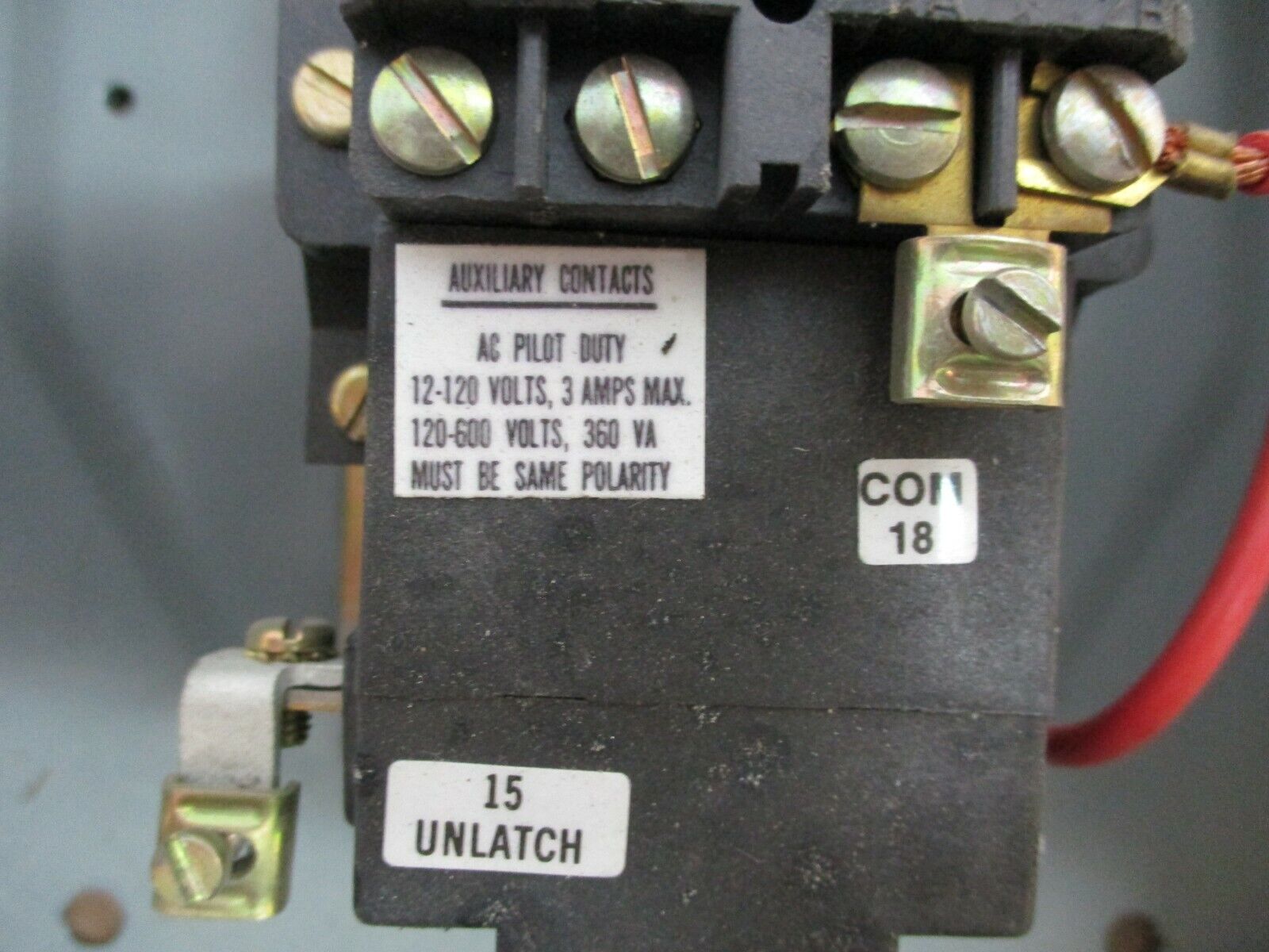 Square D, Enclosed Lighting Contactor, part #: 8903 LXG 20, 277V coil, used