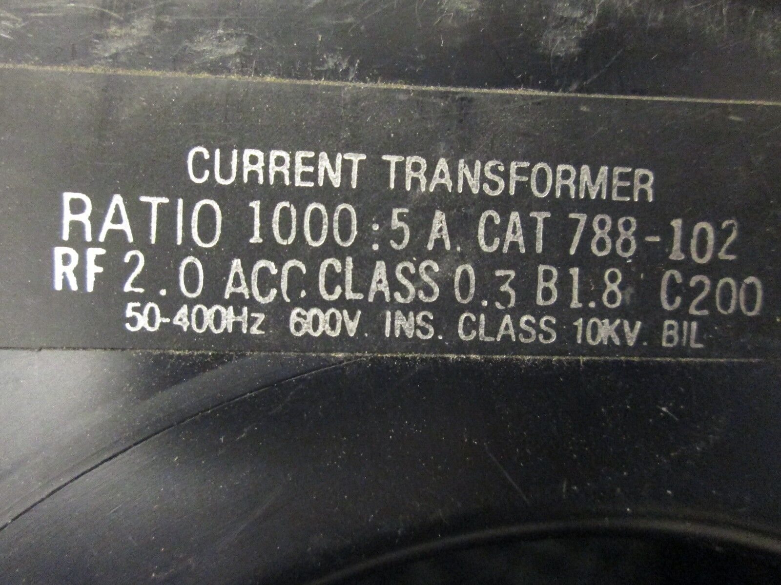 Instrument Transformers Current Transformer 788-102 1000:5A Ratio 600V 50-400Hz