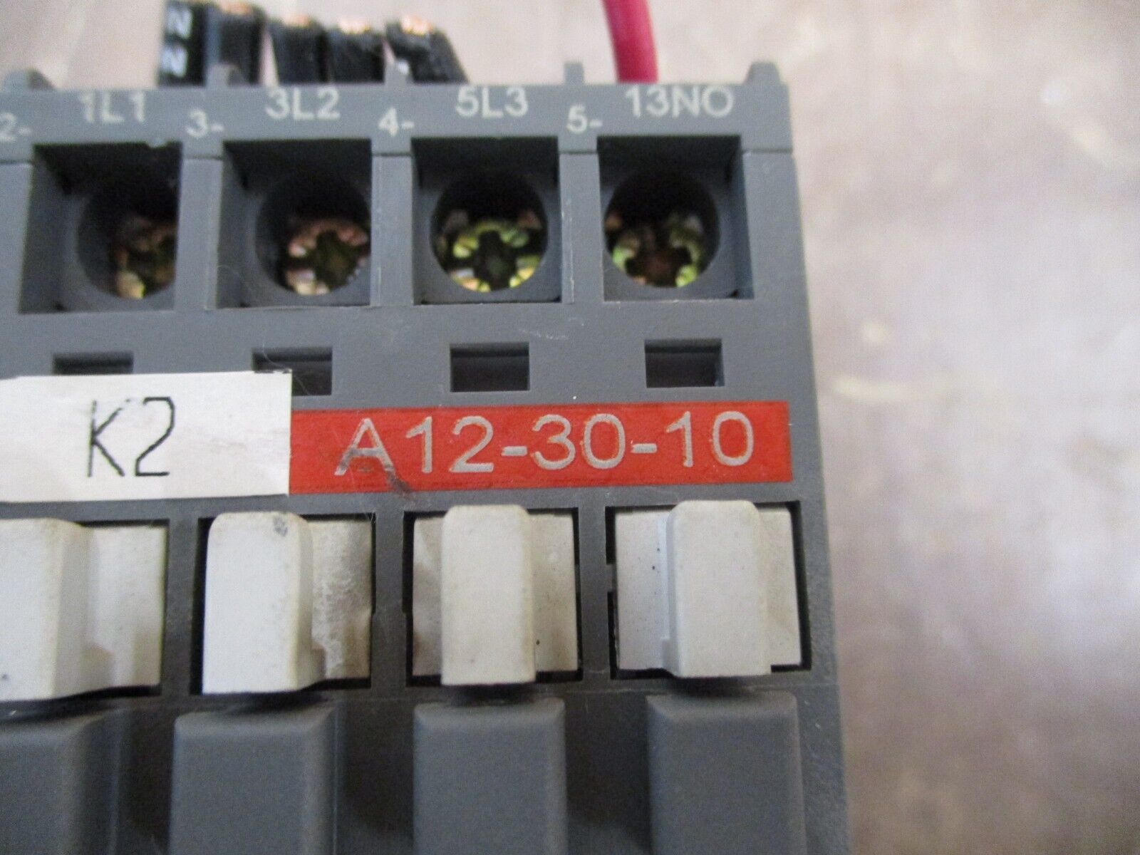 ABB Contactor A12-30-10 24V Coil 25A 600V Used