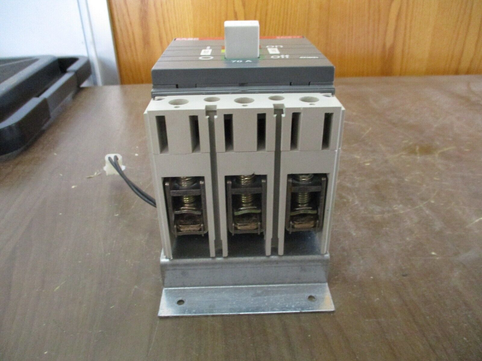 ABB Sace S3 Circuit Breaker S3N 70A 600V 3P w/ Mounting Bracket Used