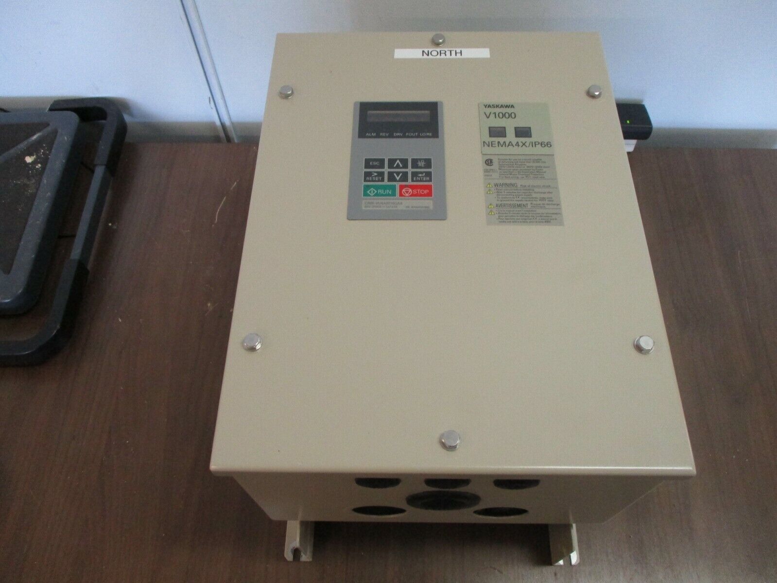 Yaskawa V1000 AC Drive CIMR-VU4A0018GAA 10HP 400V 3Ph 17.5/14.8A Nema 4X / IP66