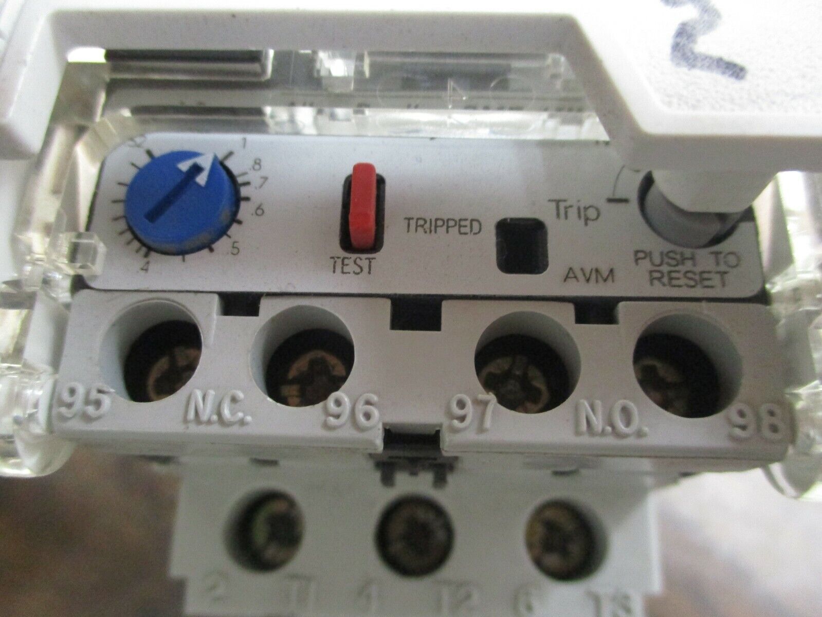 Allen-Bradley Solid State Overload 592-A2CT Trip: 0.32-1.0A w/ DIN Rail Adapter