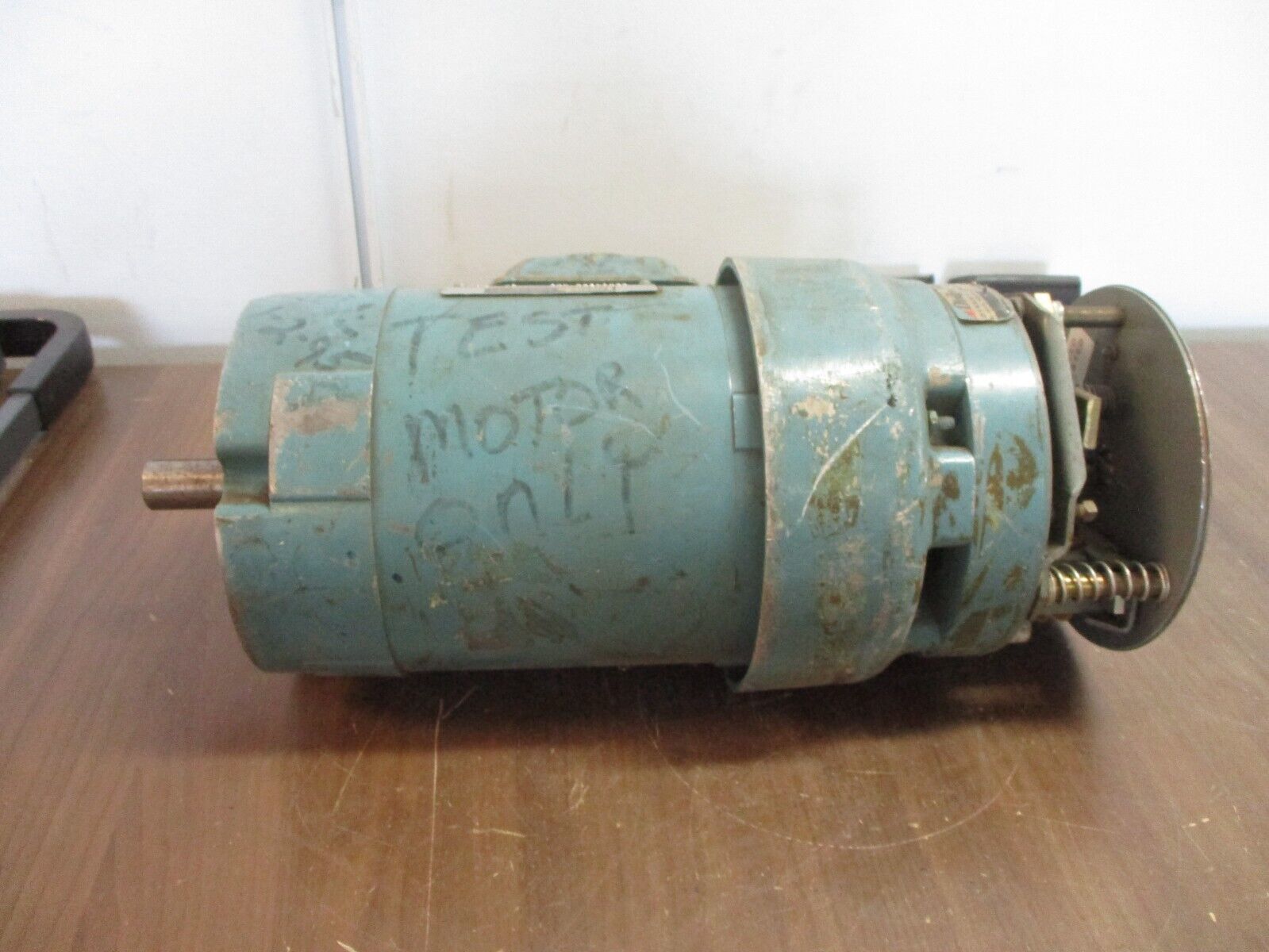 Dresser Motor w/ Brake 3E 37455 VK 3/4HP 1800RPM 230/460V 3.8/1.9A 3Ph 60Hz