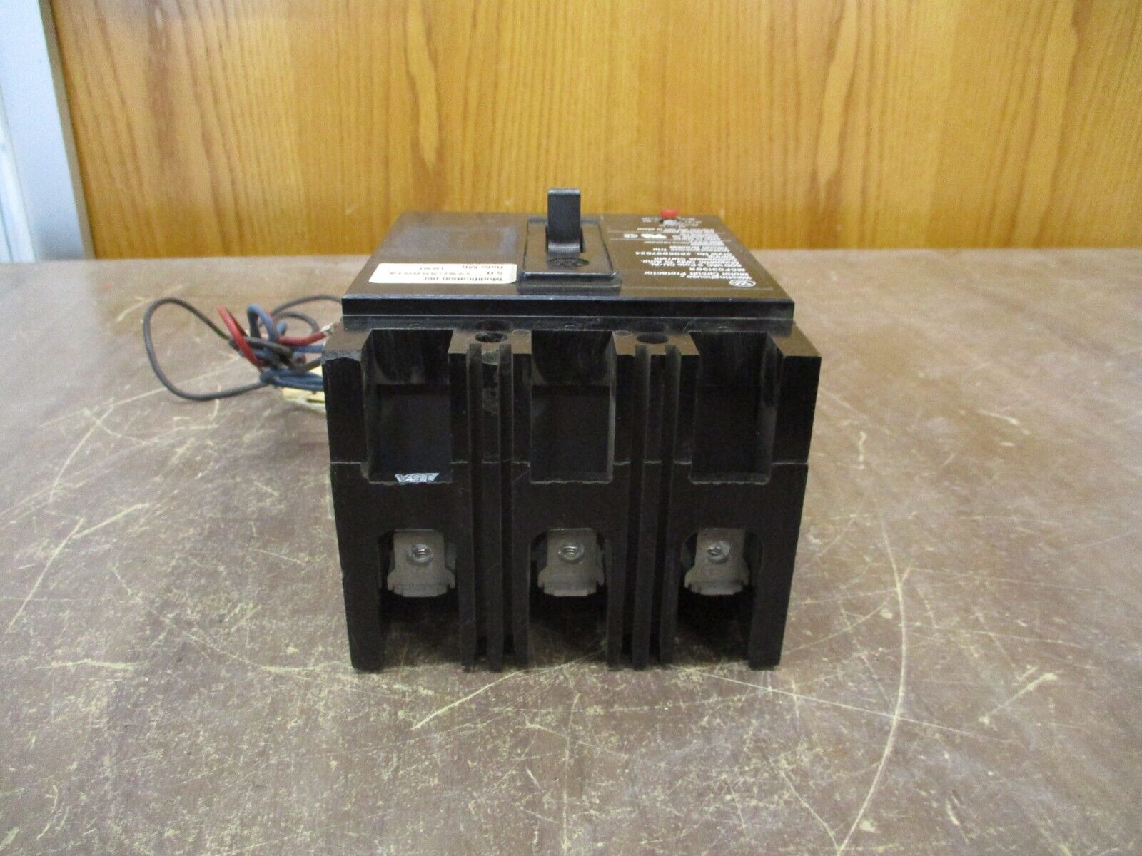 Westinghouse Motor Protector Circuit Breaker MCP03150R 15A 600V Trip: 50-150A 3P