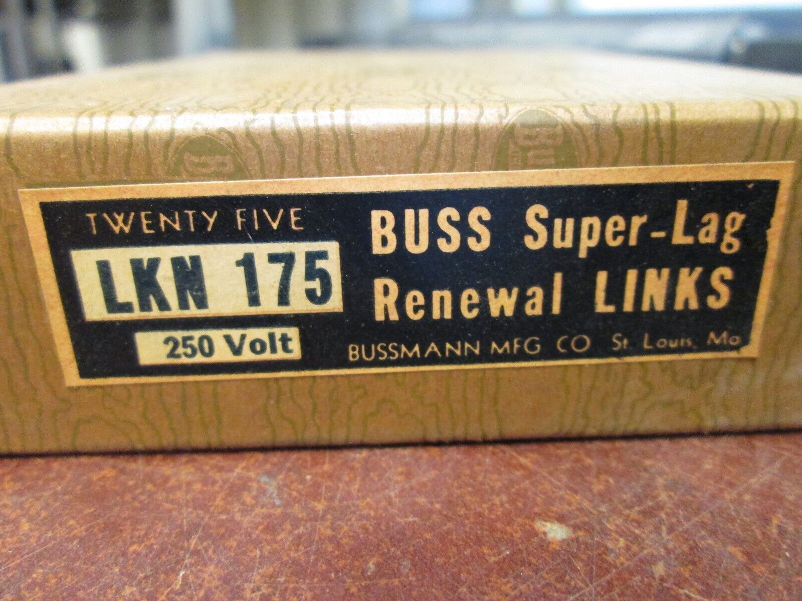 Buss Super-Lag Renewal Links LKN 175 250V *Box of 25* New Surplus