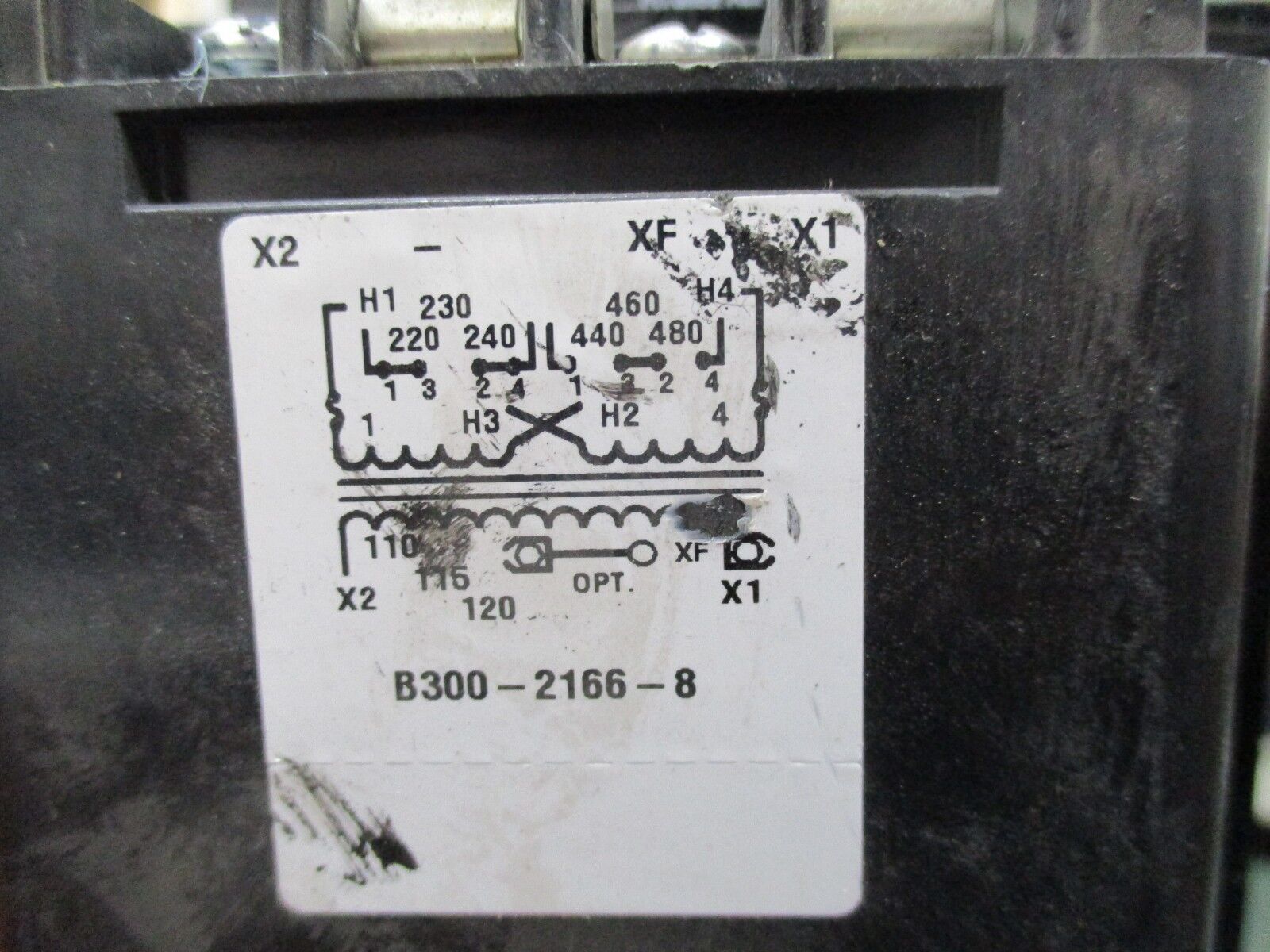 Cutler-Hammer Control Transformer C0300E2AFB 300VA Pri: 240/480V Sec: 120V Used