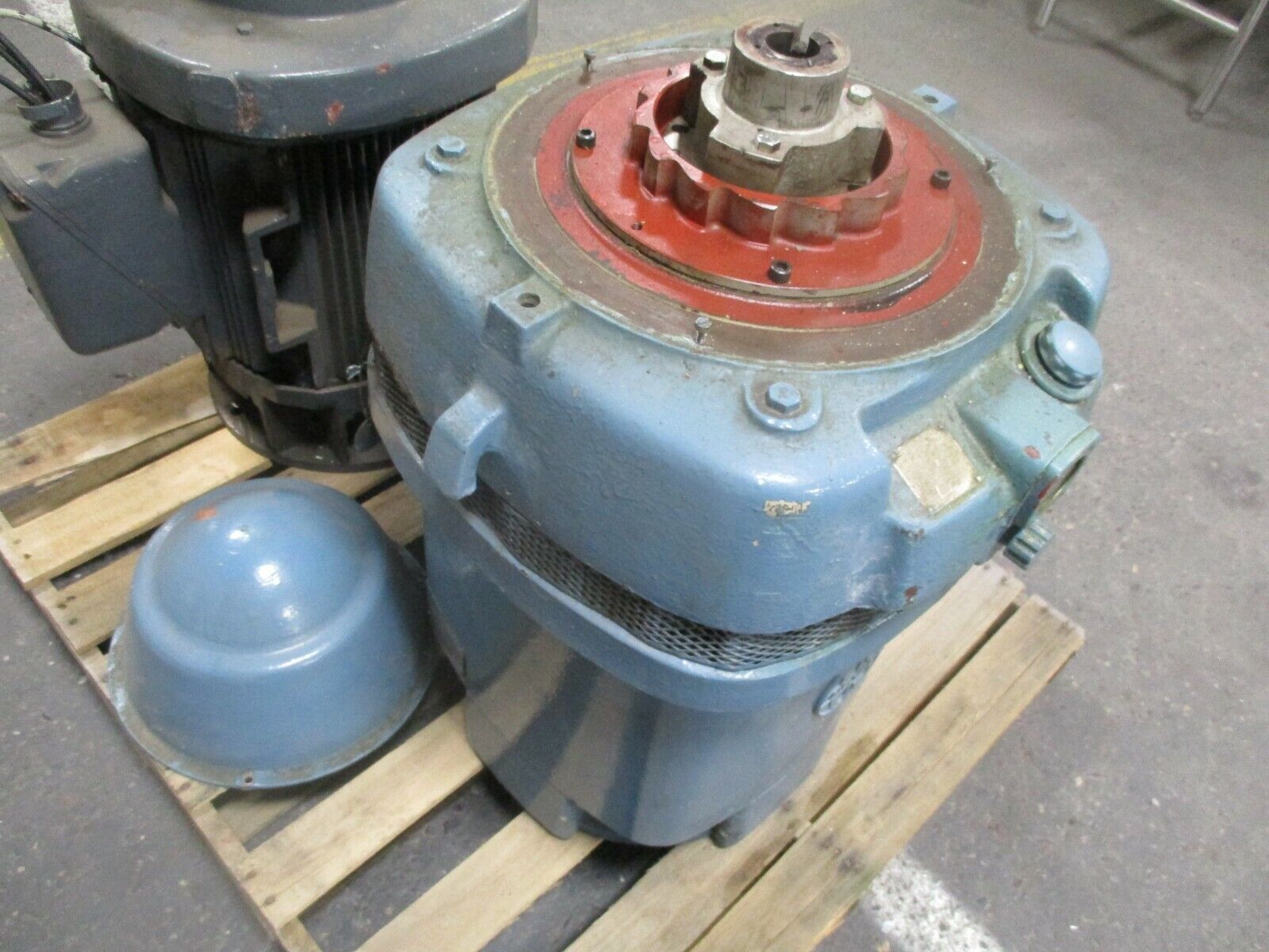 US Motors Vertical Mount Hollow Shaft Reversing AC Motor 60HP 1800RPM Used