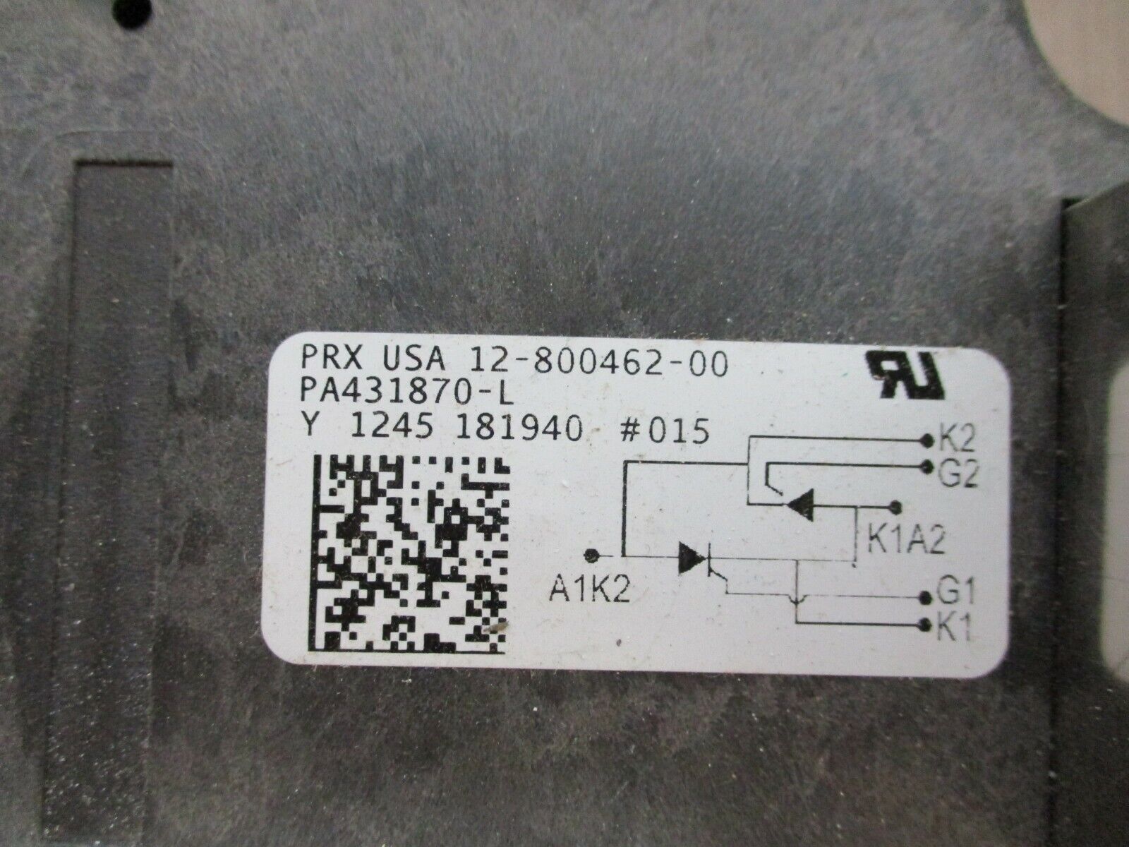 PRX, Power Module, Part #: PA431870-L Used