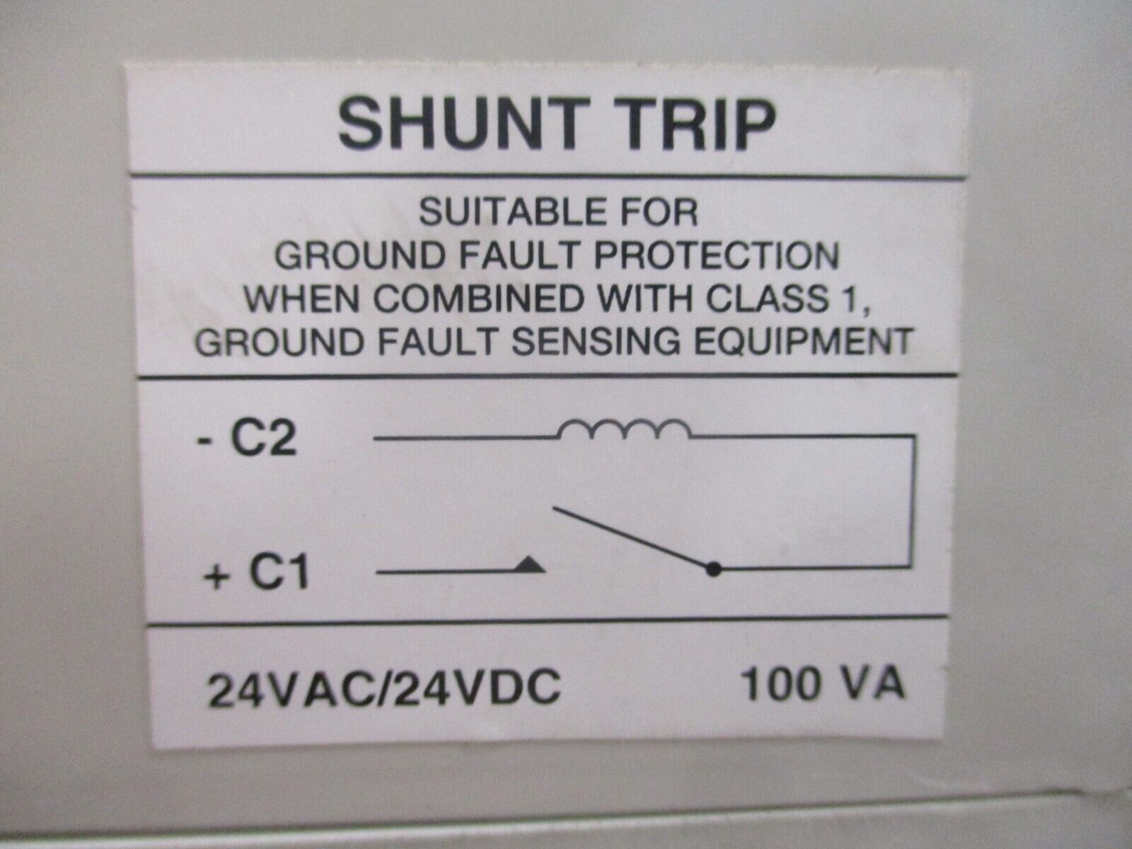 ABB SACE S5 Circuit Breaker S5N 300 300A 600V 2/24V Shunt Trip Used