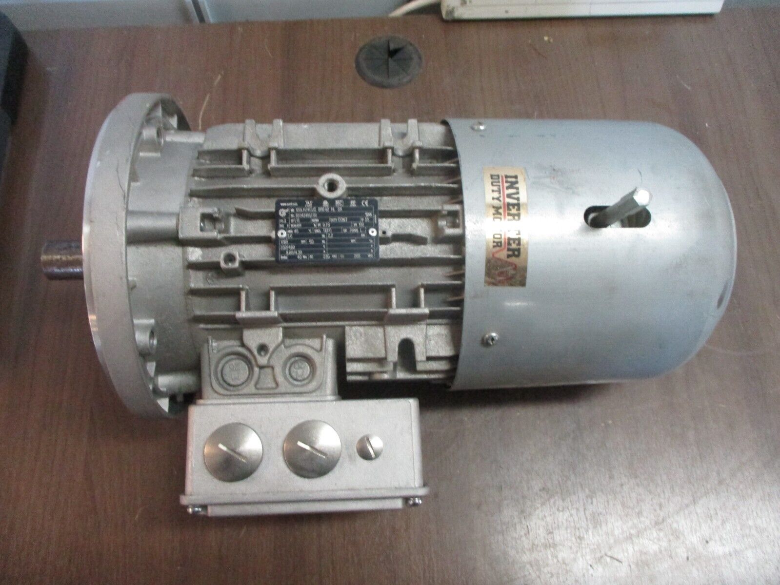 Nord Motor w/ Brake  100LH/4CUS BRE40 HL SR 3HP 1800RPM 230/460V 8.60/4.30A 60Hz