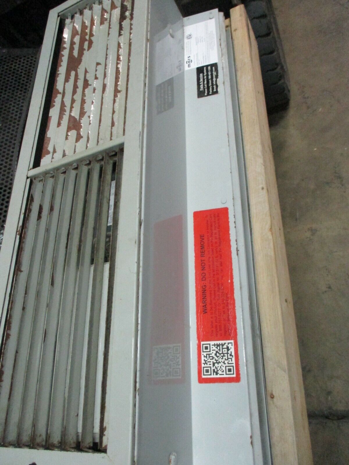 Mars Unheated Air Curtain STD78-2UA-BG 115V 1Ph 60Hz Length: 78" Used