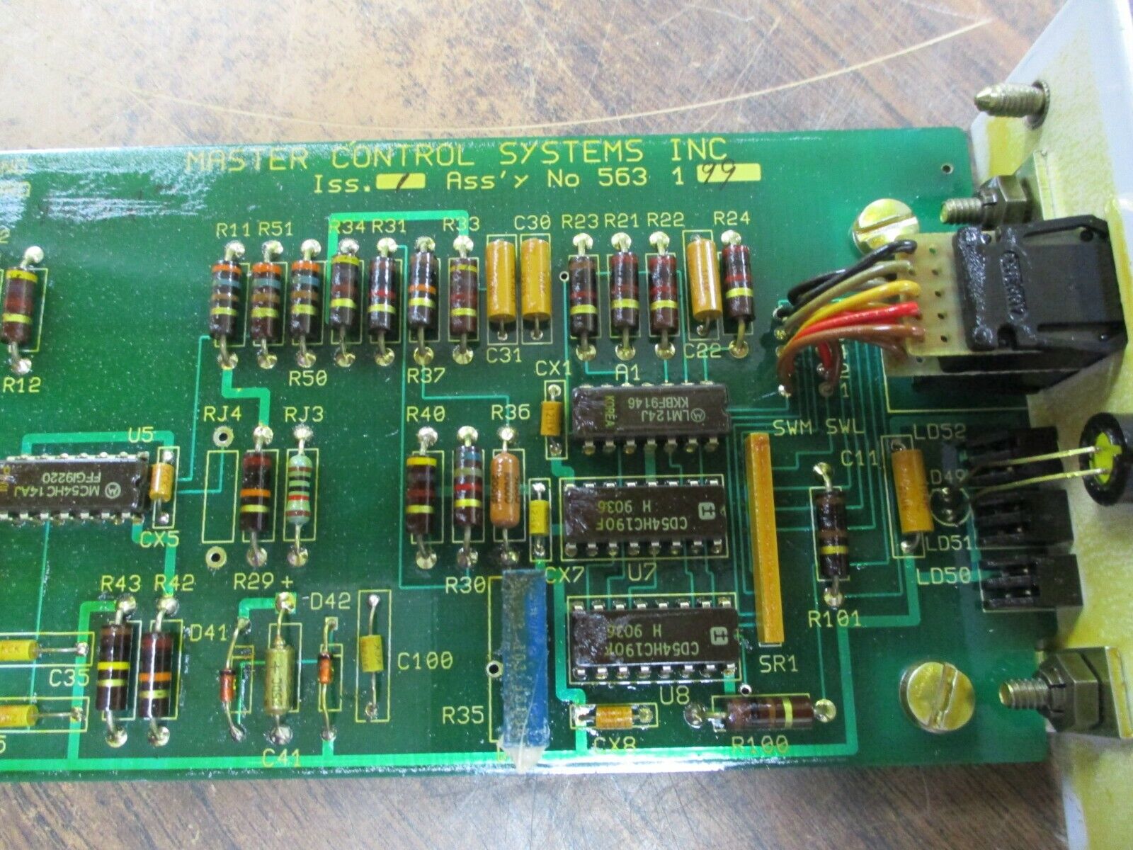 Master Control Systems Demand Timing Module Board EC-DT Used