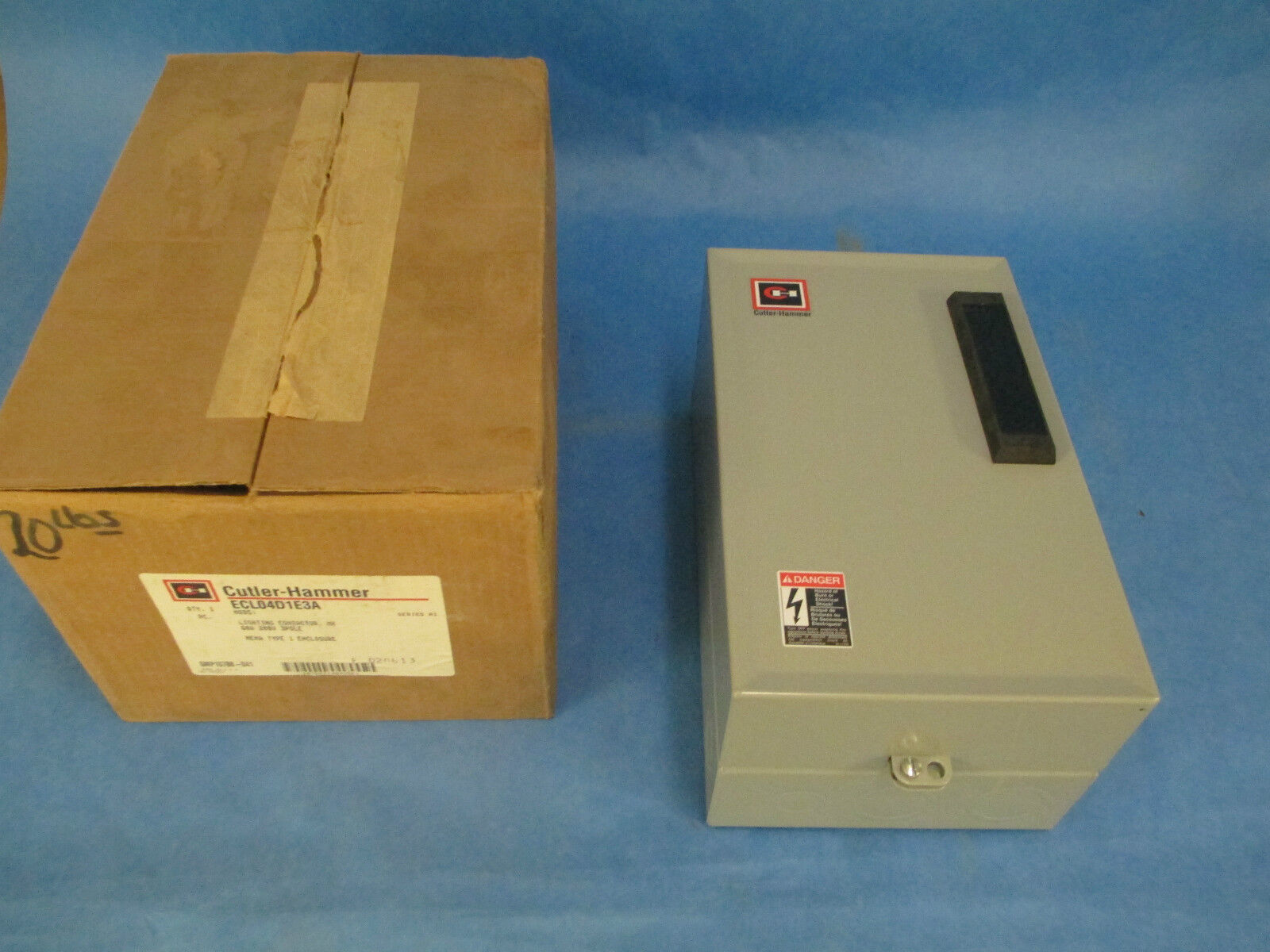 Cutler-Hammer Lighting Contactor, ECL04D1E3A, 60A, 208V 3Pole, New Surplus