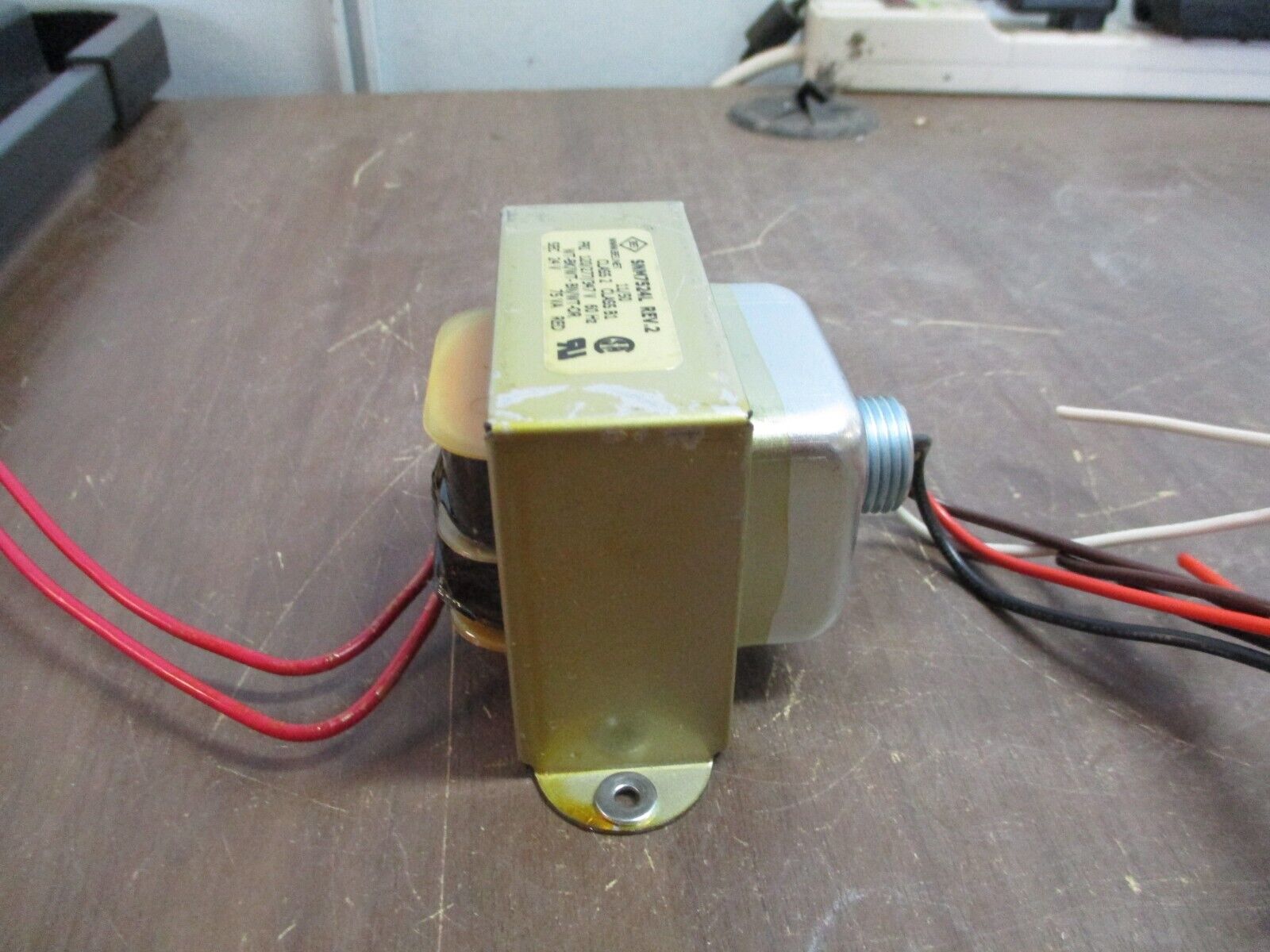 BEI Transformer SNM7524L Rev. 2 75VA Pri: 120/277/347V Sec: 24V 60Hz Used