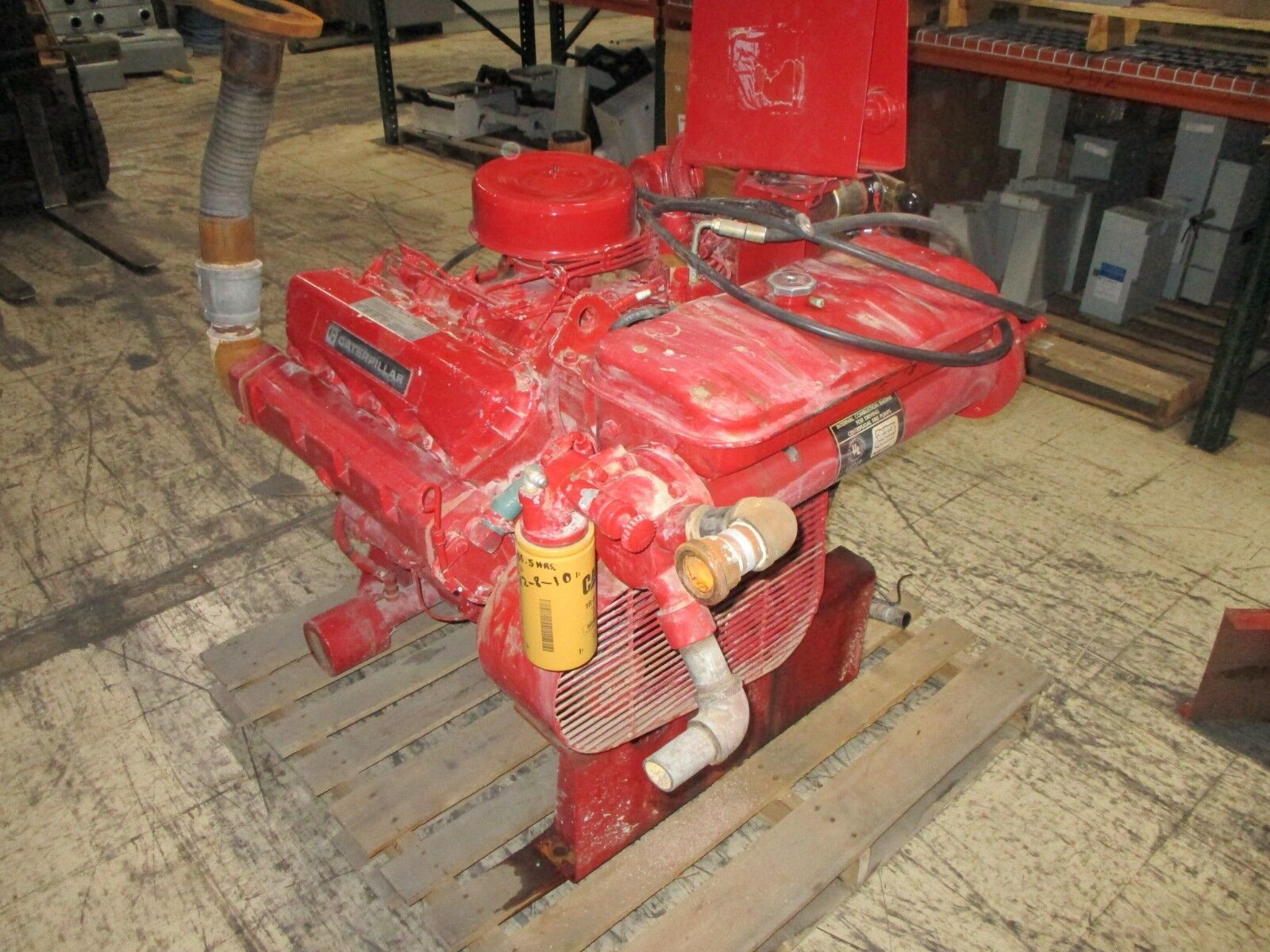 CAT Diesel Engine 3208 121HP 90KW 1800RPM FM/ULI/3208DINA 337 Hours Used