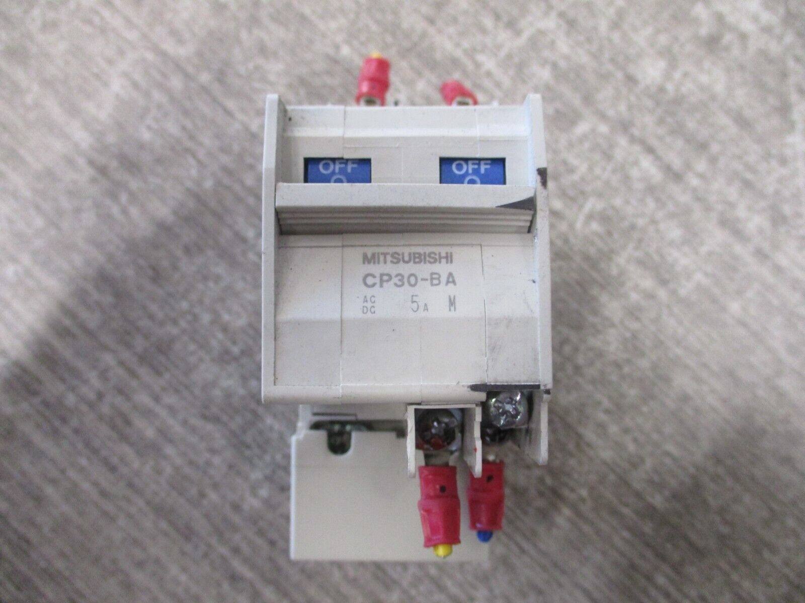 Mitsubishi Circuit Protector CP30-BA 5A 220V 2P Used