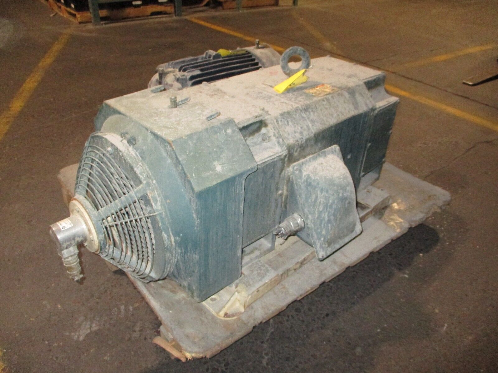 Reliance DC Motor 40HP 500V 1800/2400RPM 500V 65A Used