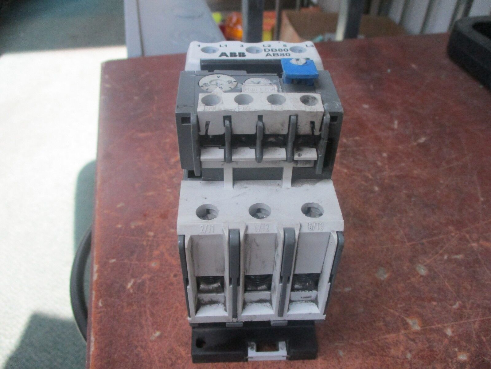 ABB	Solid State Overload TA75 DU Trip: 30-60A w/ DIN Rail Adapter Used