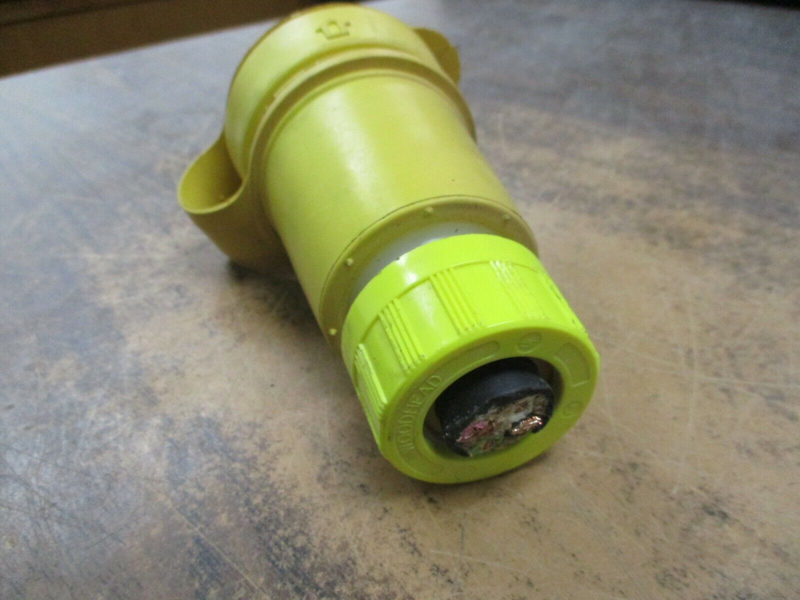 Daniel Woodhead Watertight Connector Nema L16-30 30A 480V 3Ph Used