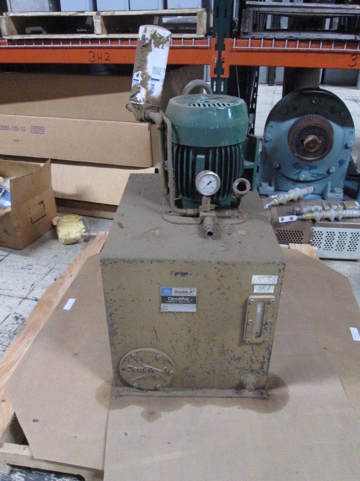 Double A CircuitPak Hydraulic Power Unit T25VP-20-M-N-GF30-T-F1-A1 5HP Motor